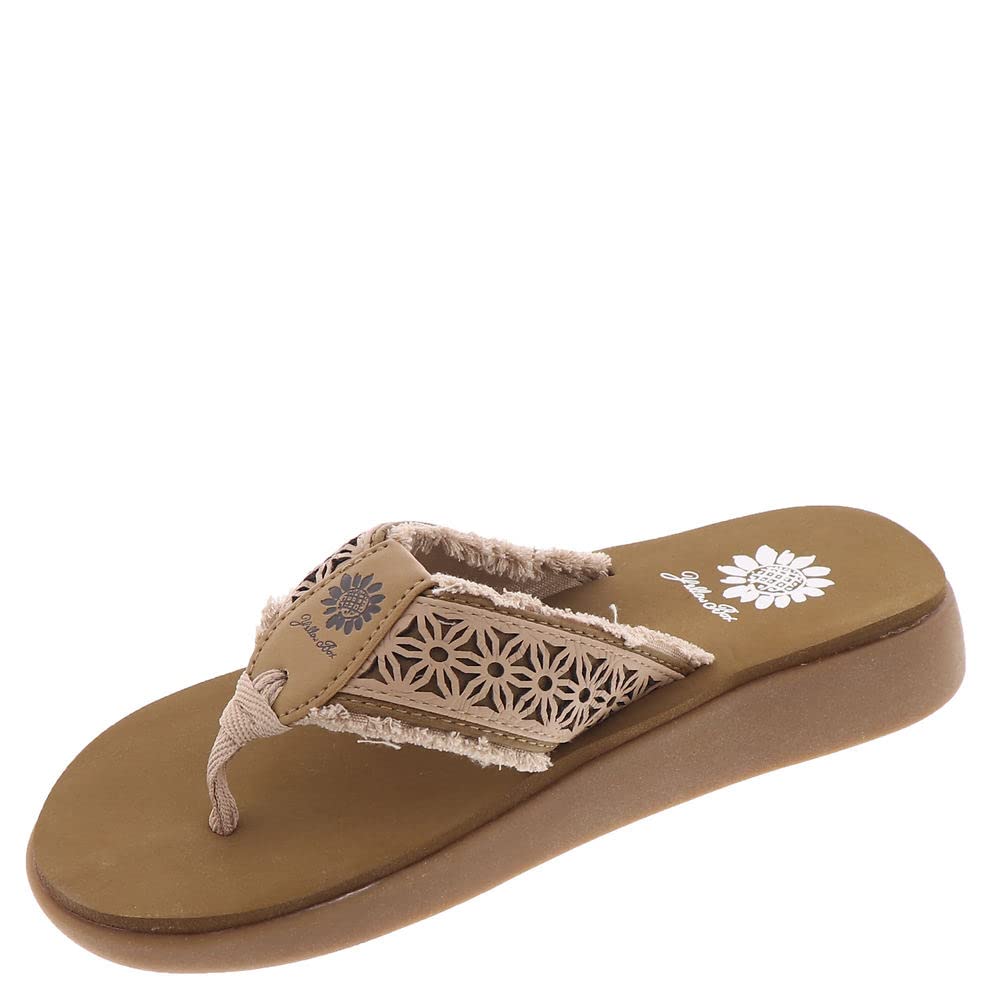 Yellow Box Women's Griffon Sandal - Comfortable Summer Casual Sandals for Beach, Vacation & Everyday Wear | Fashionable Strappy Flat Sandals