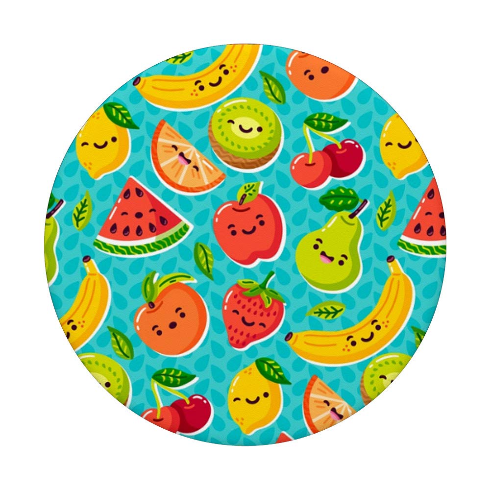 Cute Fruit Pattern T-Shirt for Women - Summer Casual Wear, Fun Graphic Tee for Outfits, Gifts & Everyday Fashion