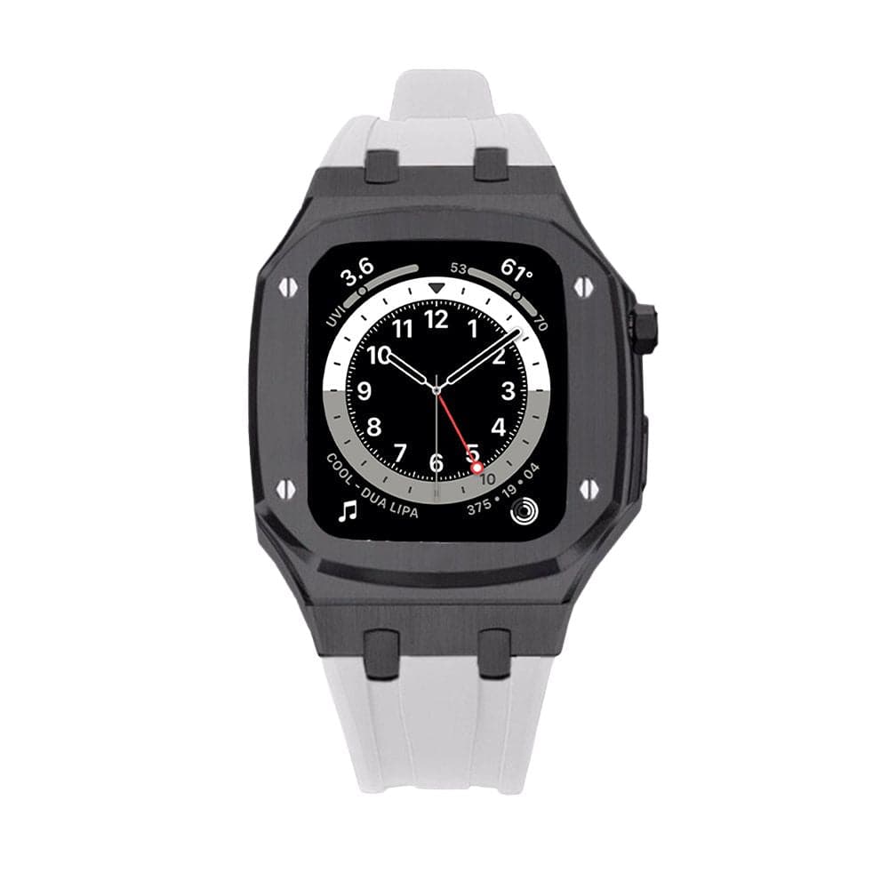 Durable Apple Watch Rubber Case for iWatch Series 6/7 - Shockproof Protective Cover for Outdoor Sports & Daily Use