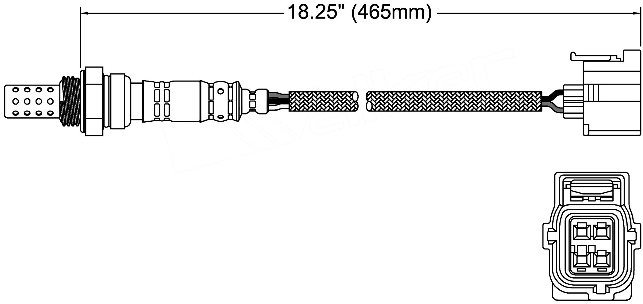 ACDelco Professional 213-2944 Heated Oxygen Sensor - High Performance O2 Sensor for GM, Chevy, Buick, Cadillac | Perfect for Engine Performance & Fuel Efficiency Improvement | Ideal for Daily Commuting, Road Trips & Off-Road Adventures