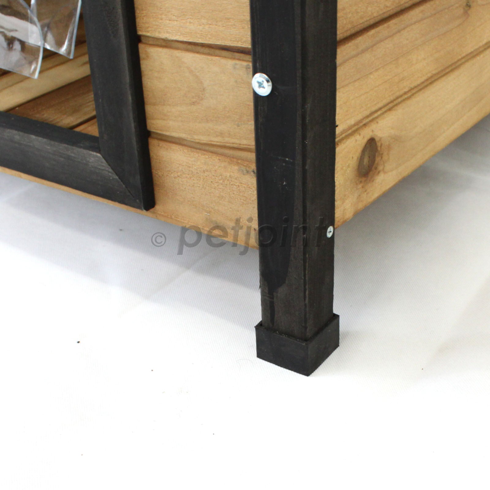 Extra Large XL Wooden Pet Dog Kennel House - Indoor & Outdoor Use for Large Dogs - Perfect for Backyard, Patio, or Garage Shelter