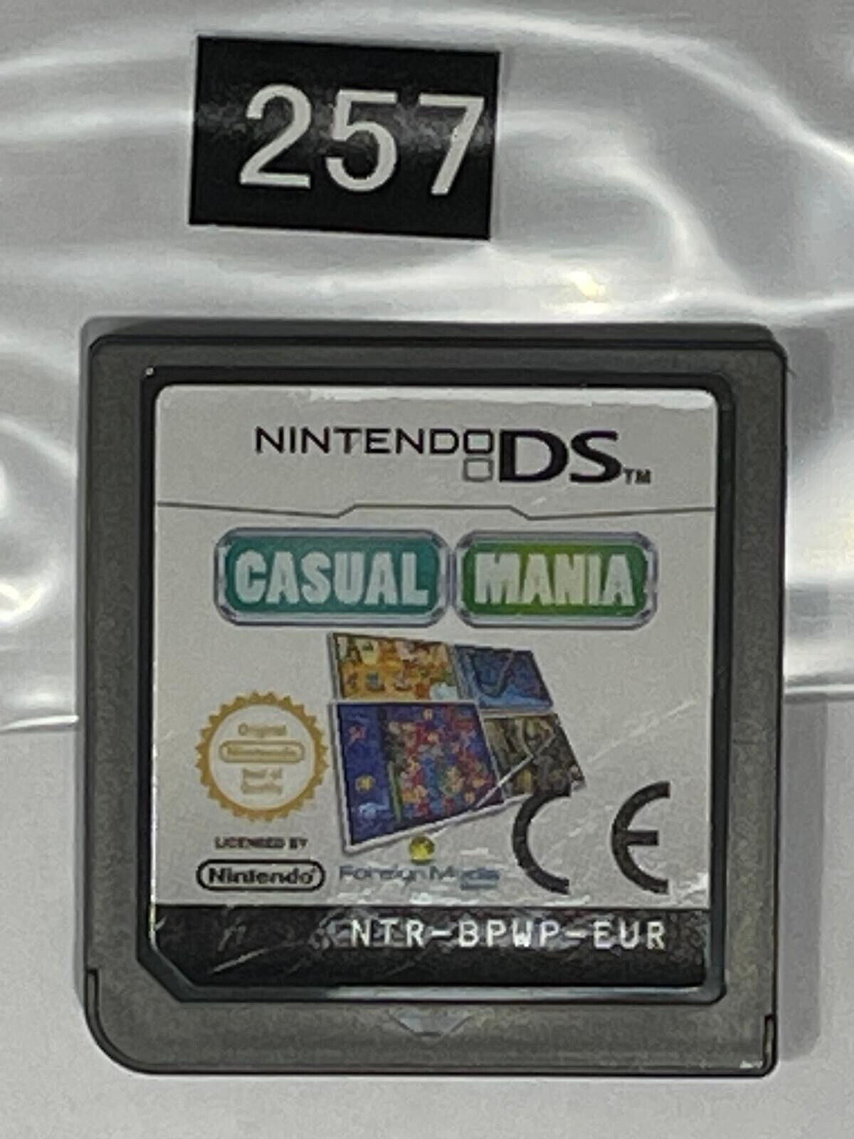Nintendo DS Game Cartridge - Casual Mania - Fun & Engaging Gameplay for All Ages - Perfect for Travel, Gifts & Family Game Nights
