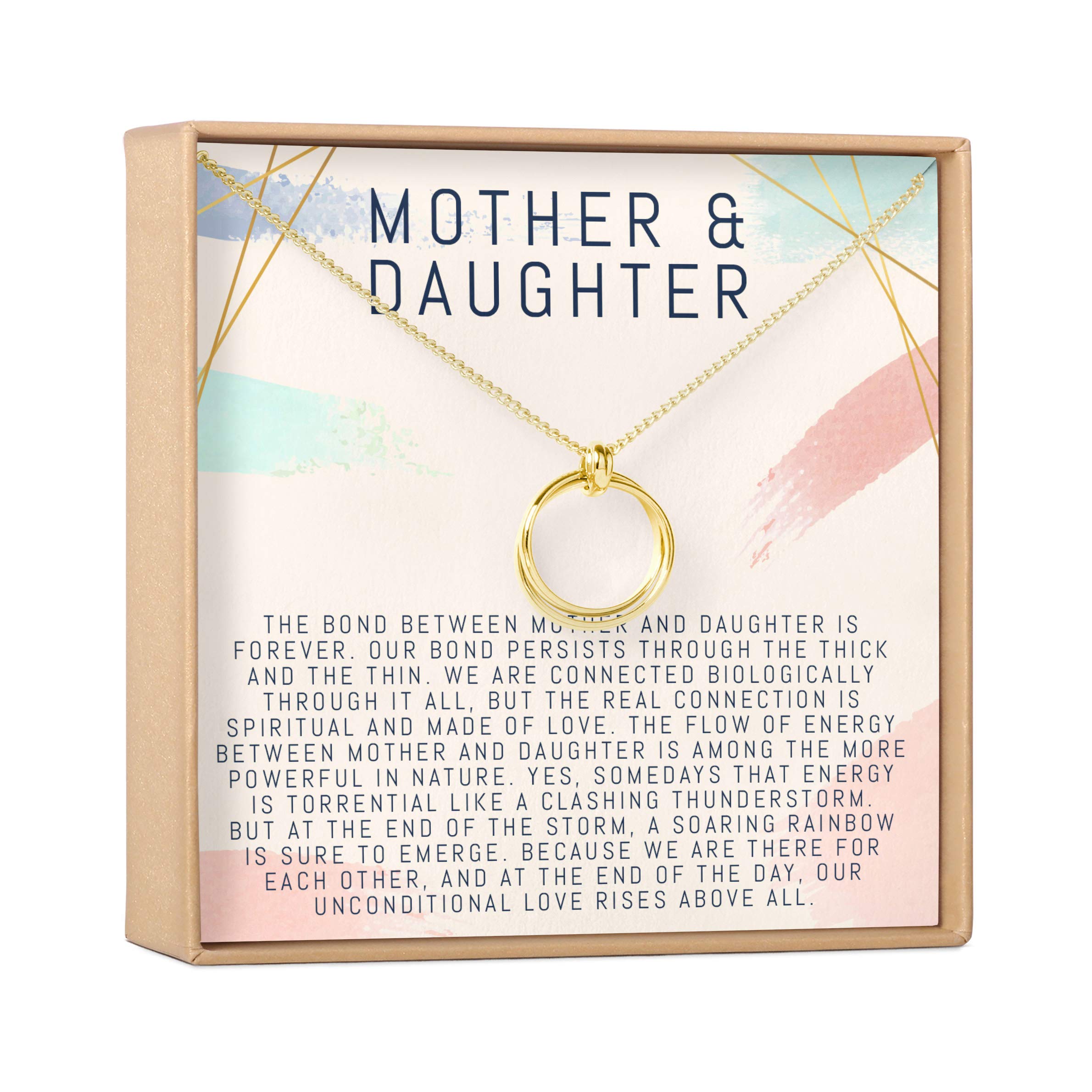 Heartfelt Mother Daughter Necklace Set - Sterling Silver Heart Pendant Jewelry Gift for Birthday, Christmas, Anniversary | Perfect for Family Bonding & Special Occasions