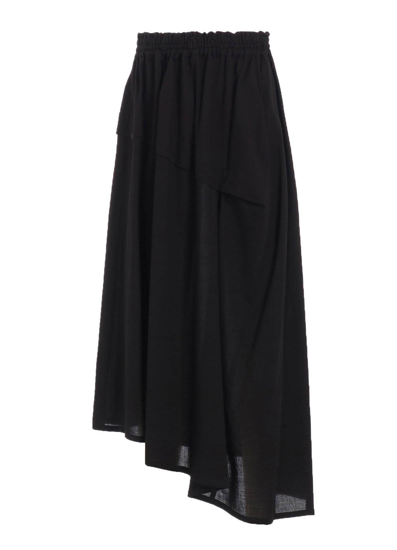 Cotton Boyle Viyella Asymmetrical Tucked Skirt - Women's Fashion Skirt for Casual Wear, Office & Date Night
