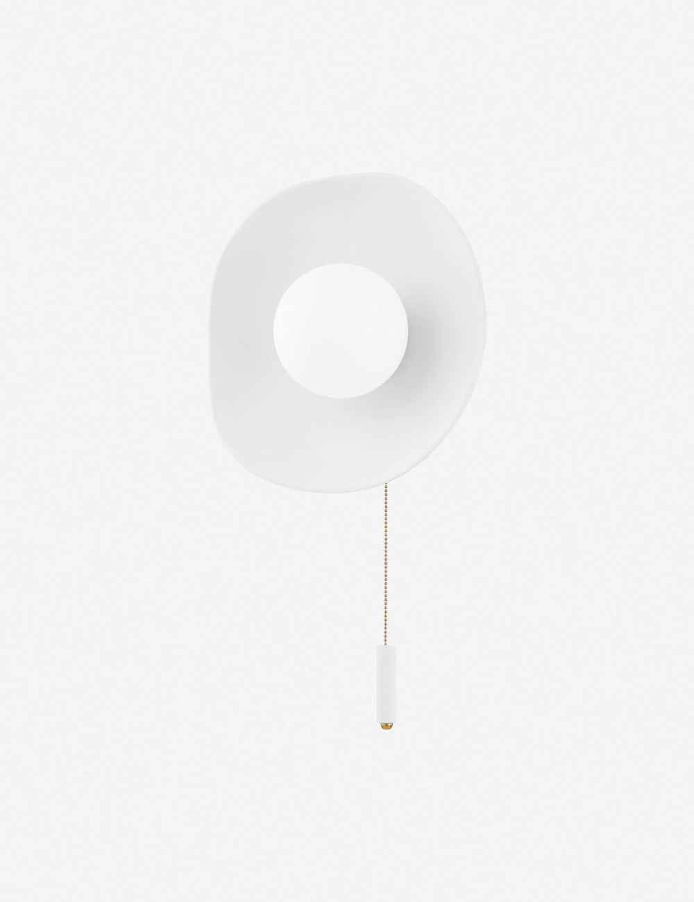 Eny Lee Parker x Mitzi Modern Wall Sconce - Handcrafted Ceramic Light Fixture for Bedroom, Living Room & Hallway Decor
