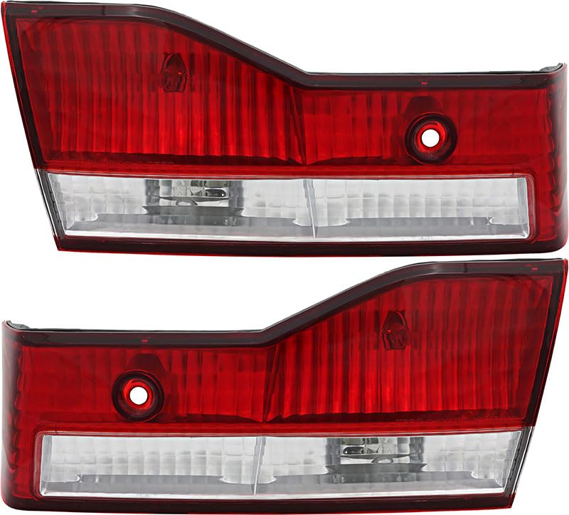 Honda Accord Sedan Inner Tail Lights Lamps Set for 2001-2002 Models - Left & Right Side Replacement Parts - Perfect for Night Driving & Enhanced Vehicle Safety