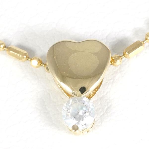 14K Yellow Gold Zirconia Necklace for Women - Elegant Cubic Zirconia Pendant Necklace Jewelry Gift for Her - Perfect for Birthday, Anniversary, Valentine's Day & Special Occasions