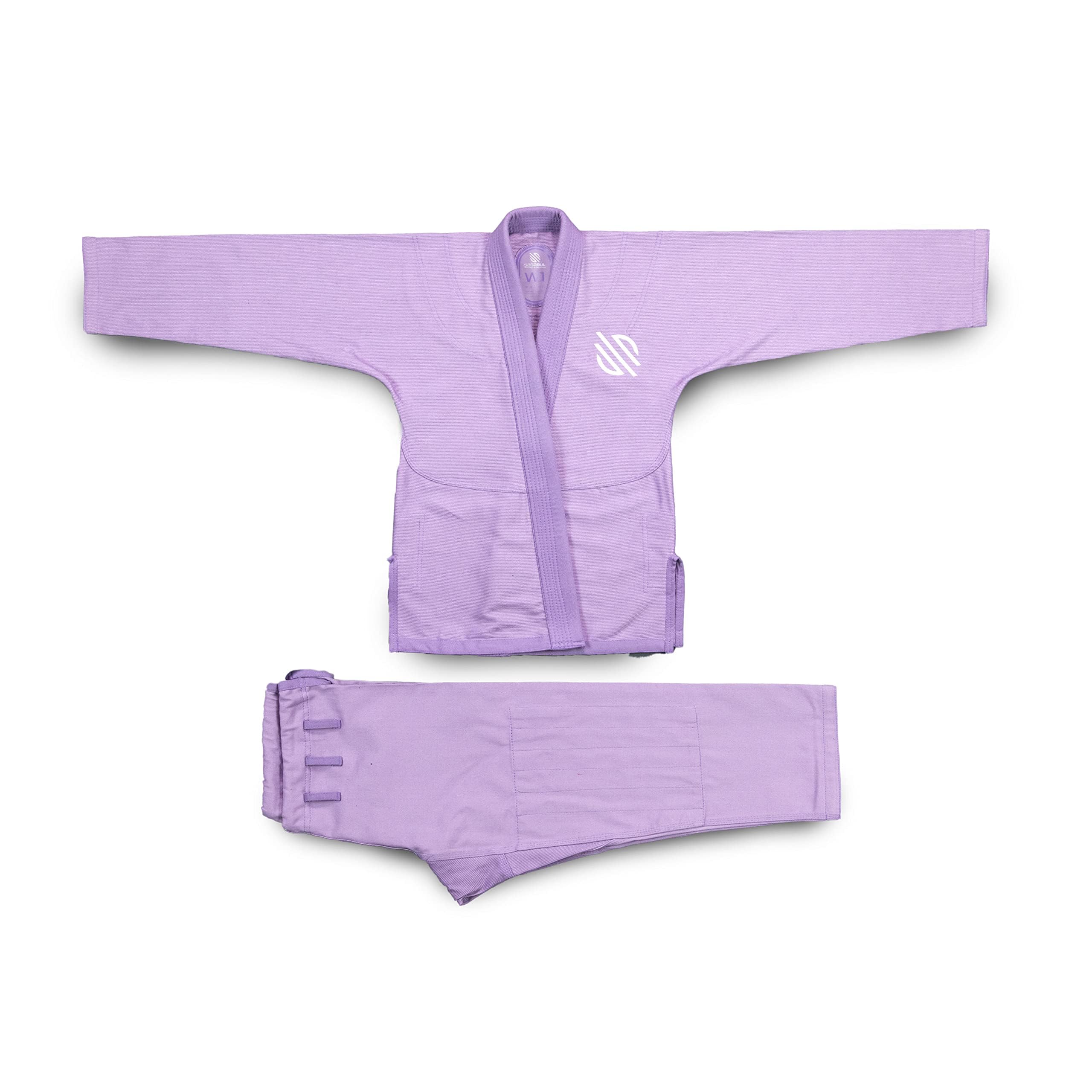 Sanabul Women's Premium BJJ Gi - Lightweight Brazilian Jiu Jitsu Uniform for Training & Competition - Easter Egg Design - Perfect for MMA, Grappling & No-Gi Transition