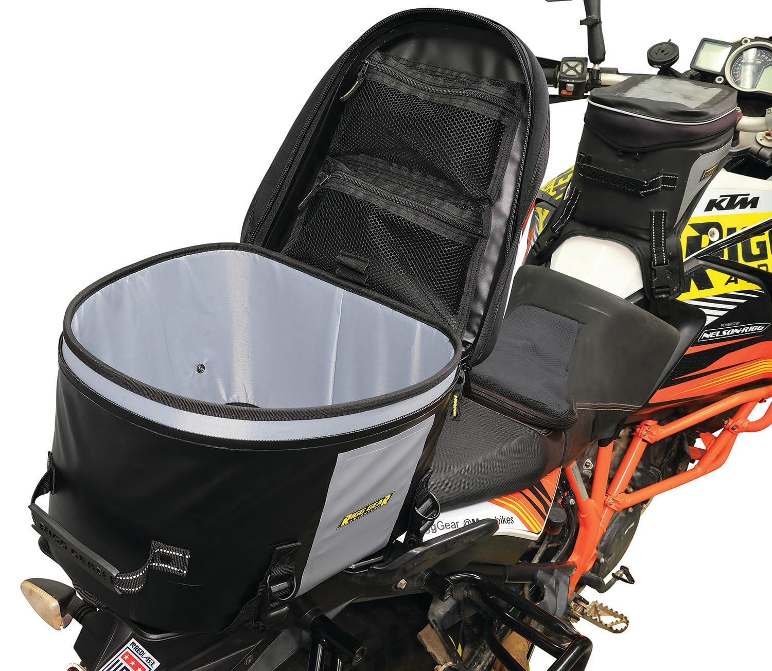 Nelson-Rigg Hurricane Waterproof Motorcycle Tail Bag - Durable Adventure Luggage for Bikes, ATVs & Outdoor Travel - Perfect for Camping, Commuting & Road Trips