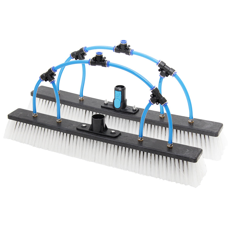 Blue Dragon Hybrid Dual Trim Brush 18in/45cm - Professional Hair Styling Tool for Salons & Home Use