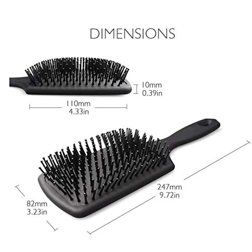 Ghelonadi Hair Growth Massage Brush - Scalp Stimulating Hairbrush for Men & Women to Prevent Hair Loss & Promote Thicker Hair - Perfect for Daily Hair Care & Relaxation (Pack of 1)