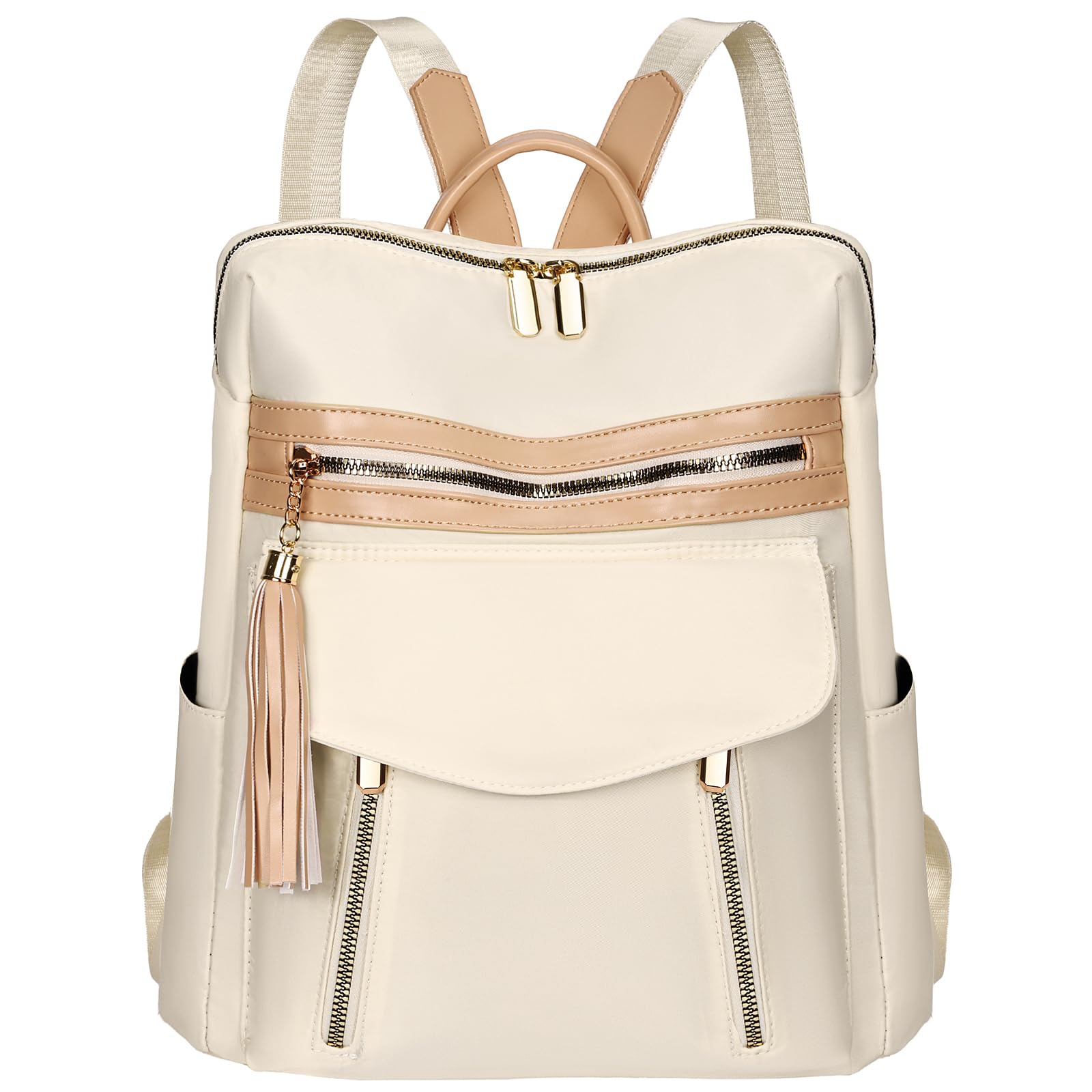 Leathario Women's Small Backpack Purse - 13 Inch Laptop Backpack for Work & Travel - Lightweight Nylon Casual Daypack for Daily Use - Perfect for Office, Commuting & Weekend Getaways