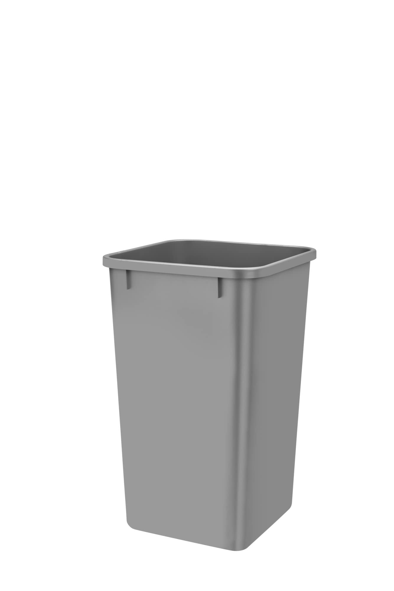 Rev-A-Shelf Rv-1024-17 27 Quart Replacement Container - Durable Metallic Silver Storage Bin for Kitchen Cabinets & Pantry Organization (Perfect for Food Storage, Spices & Household Items)