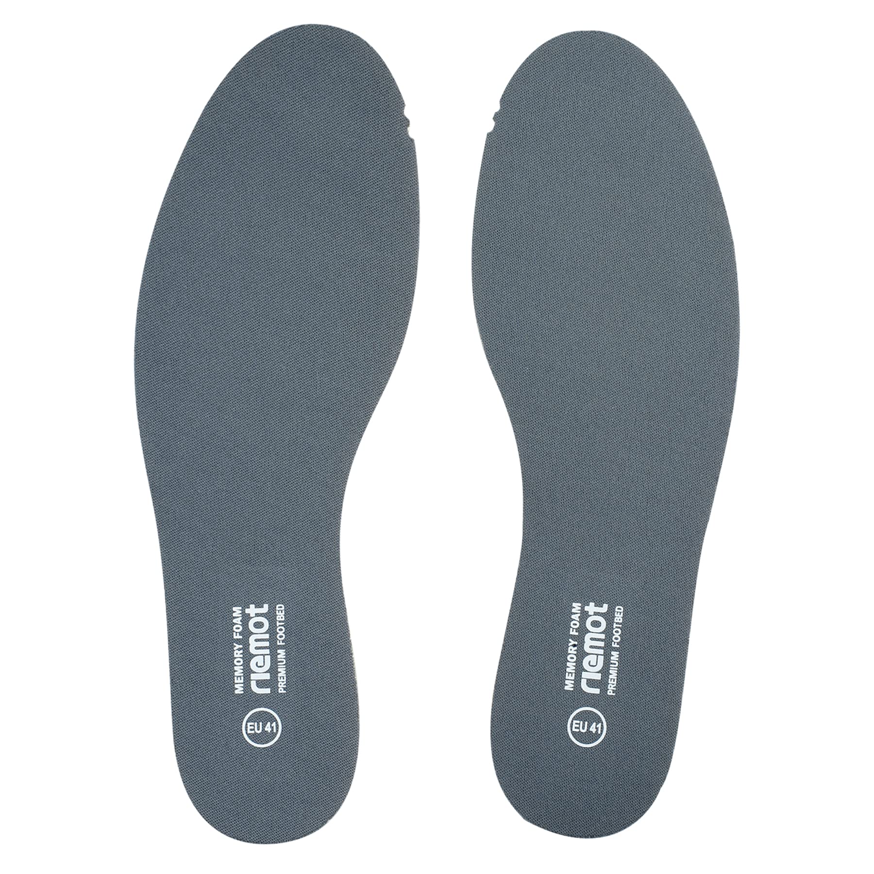 Memory Foam Insoles for Men & Women - Super Soft Shoe Inserts for Sneakers, Running Shoes, Boots & Slippers - Comfort Cushioning Replacement Insoles (Grey, EU 46) - Perfect for All-Day Wear, Workouts & Foot Pain Relief