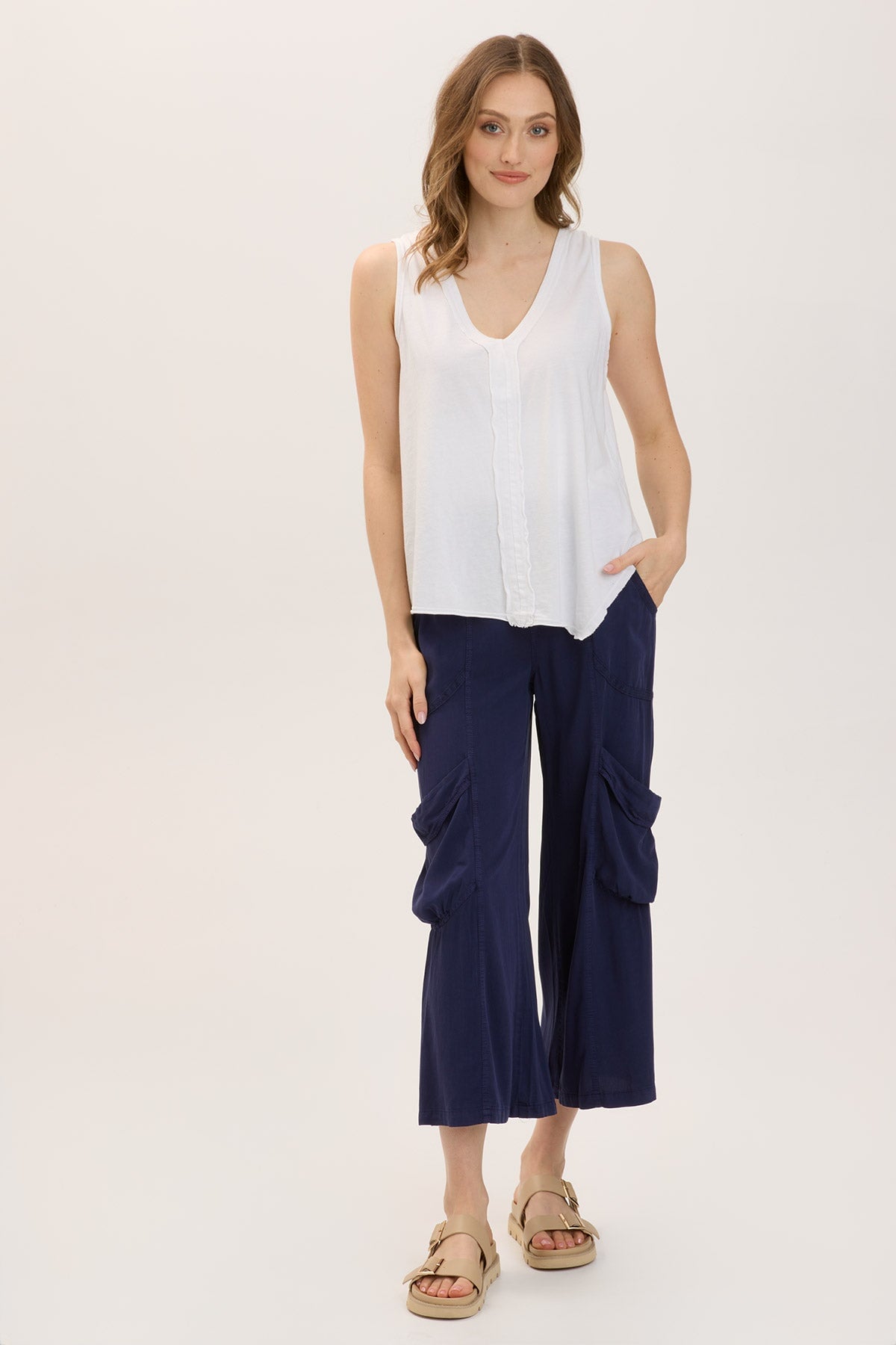 Stylish Twill Faulkner Crop Top for Women - Trendy Casual & Work Wear - Perfect for Office, Outings & Everyday Fashion