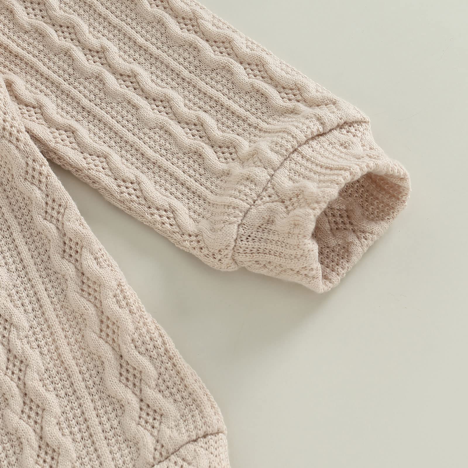 Baby Knit Sweater Romper for Girls & Boys - Fall Winter Outfit