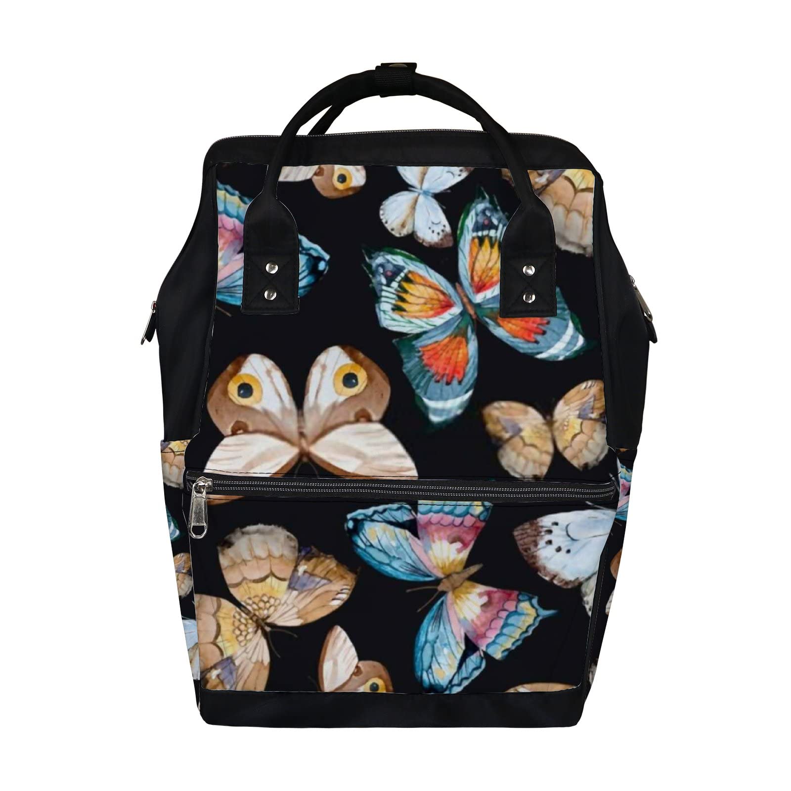 Boho Butterfly Backpack for Women - Travel, Hiking & School Daypack