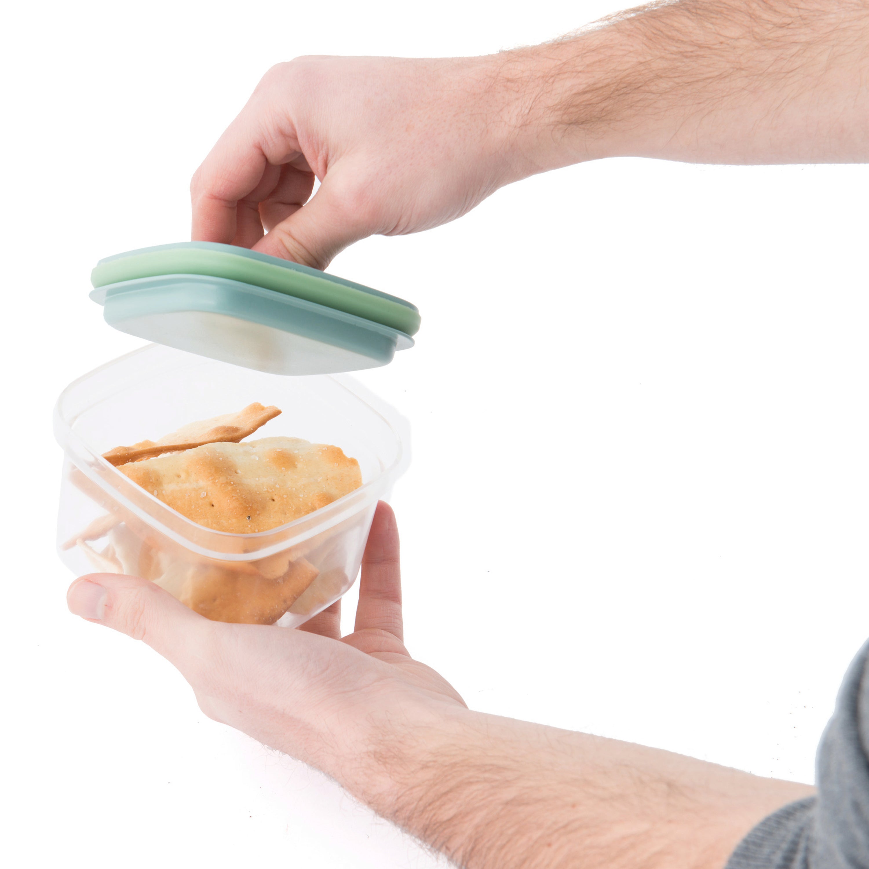 BergHOFF Leo 6-Piece Airtight Food Storage Container Set - Perfect for Kitchen Organization & Meal Prep