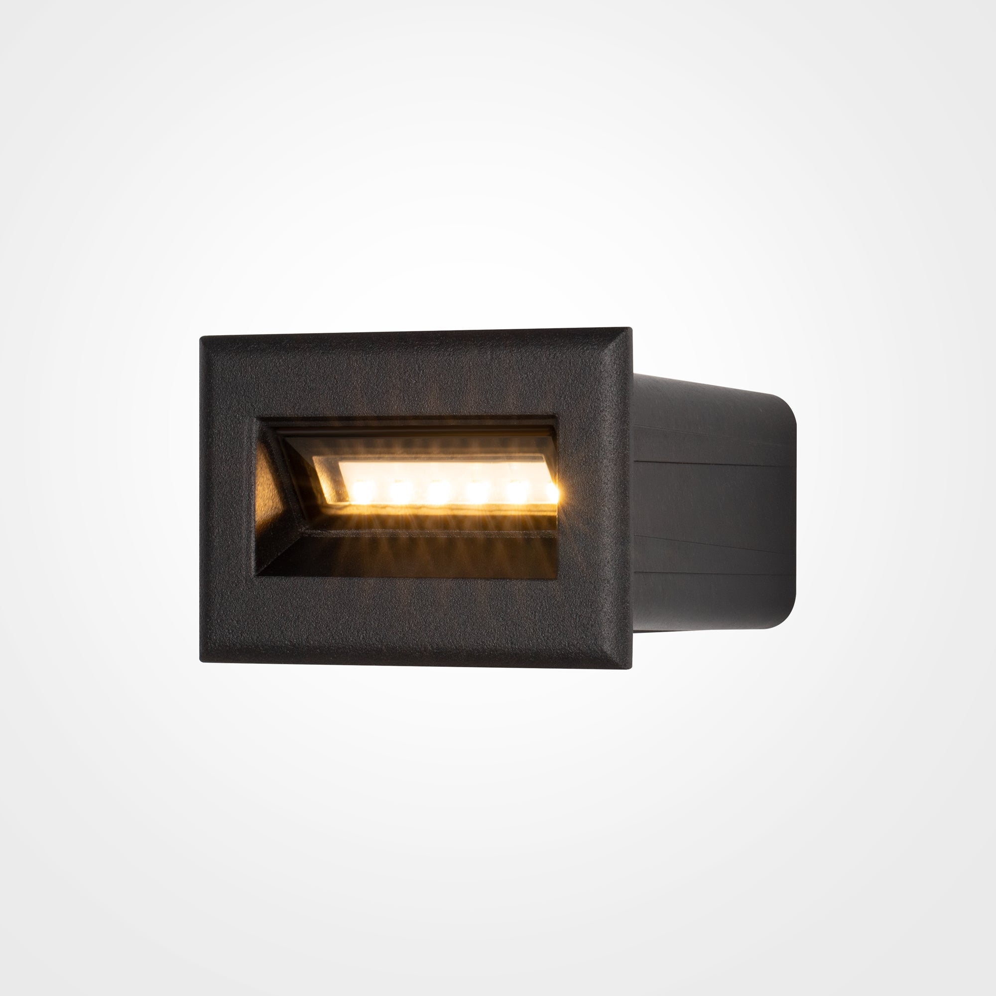 Bosca Recessed Wall Light 3W/5W LED - Black & White Modern Fixture for Bedroom, Hallway & Staircase Lighting