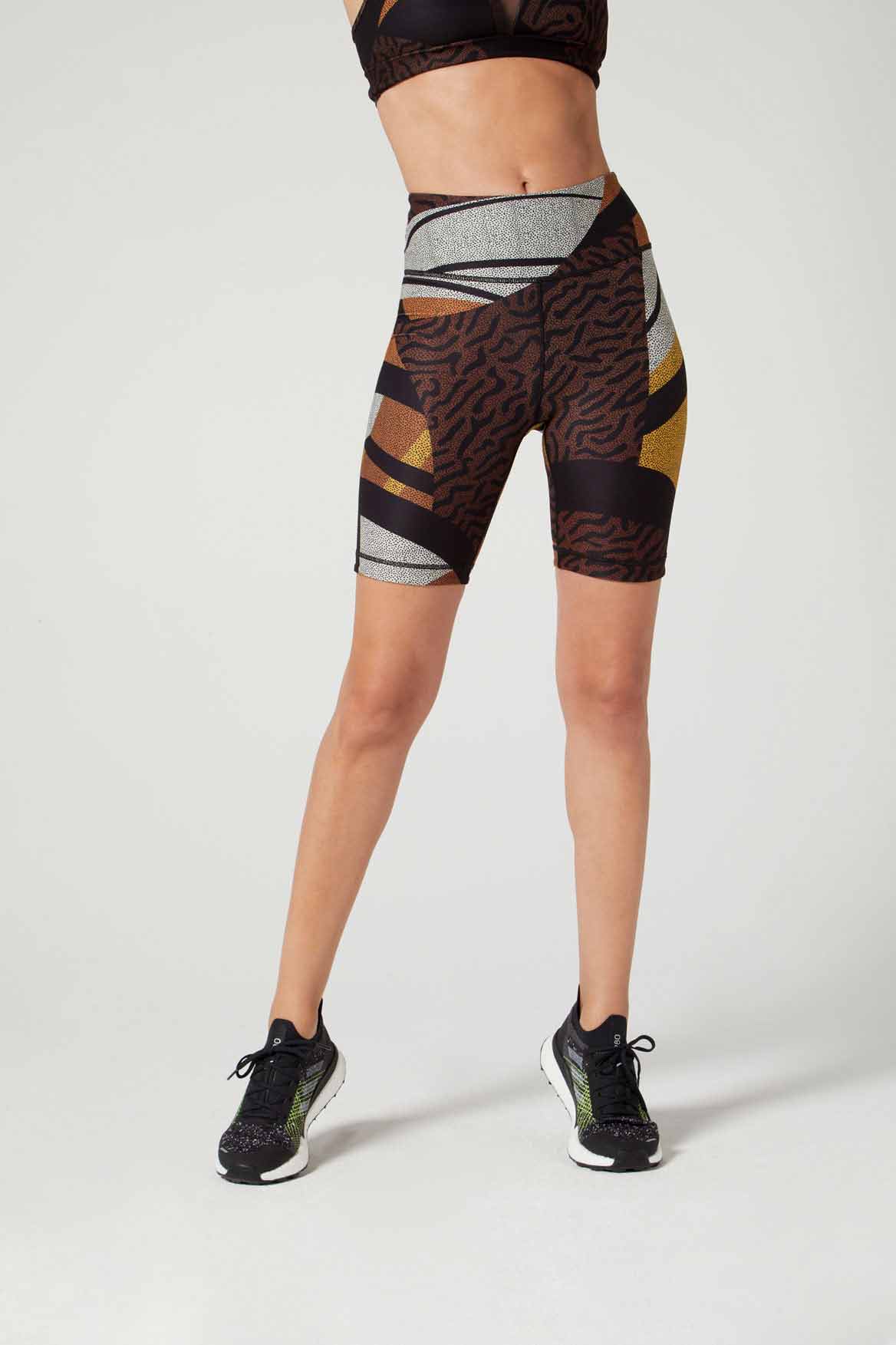 Kurt Reversible High Waist Shorts for Women - Stretchy Comfortable Summer Shorts with Pockets | Perfect for Yoga, Running, Beach & Casual Wear