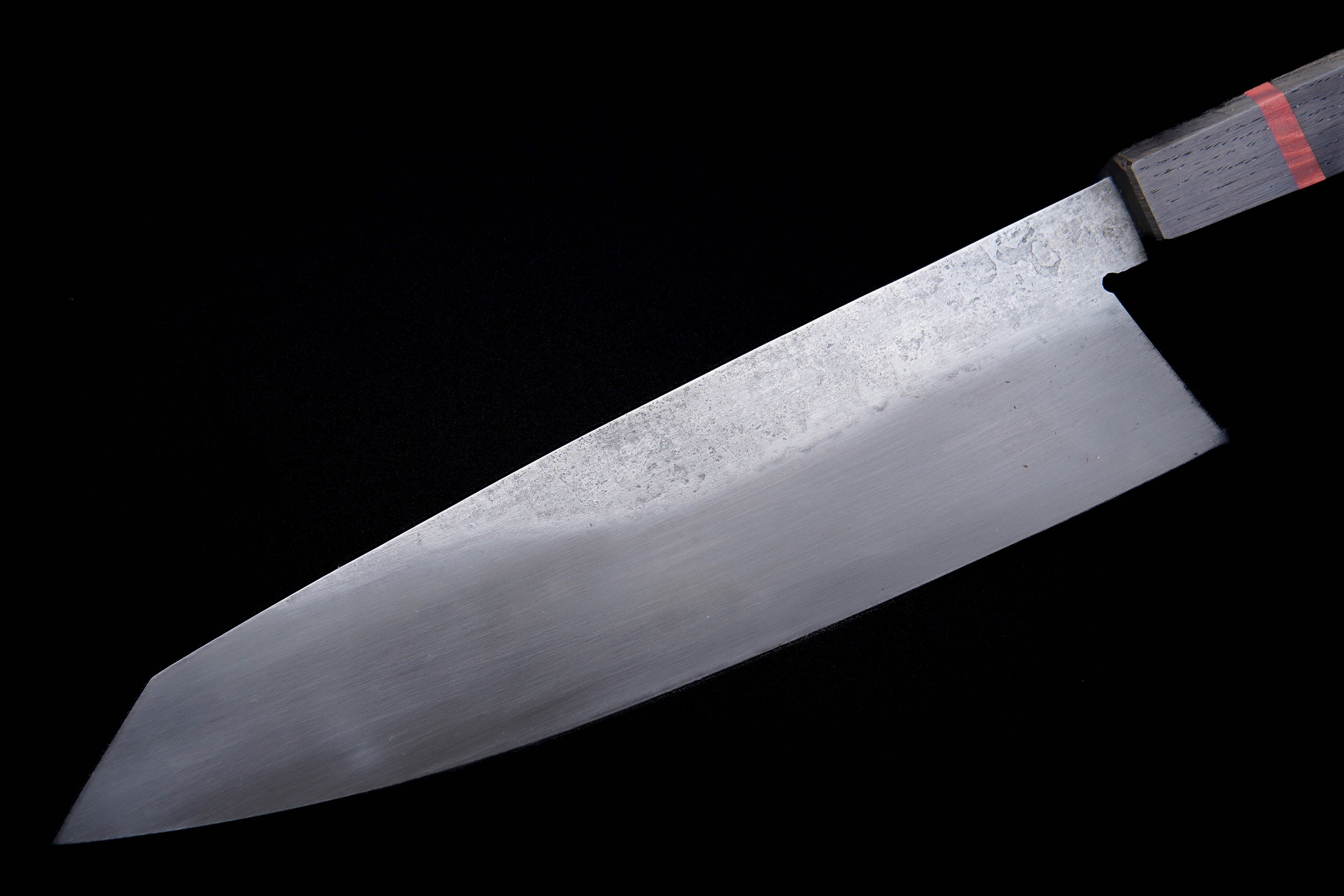 Premium Fudo Forge 210mm Brute de Forge Gyuto Chef Knife by Erich Orris #1322 - High-Carbon Steel Japanese Kitchen Knife for Professional Chefs & Home Cooking