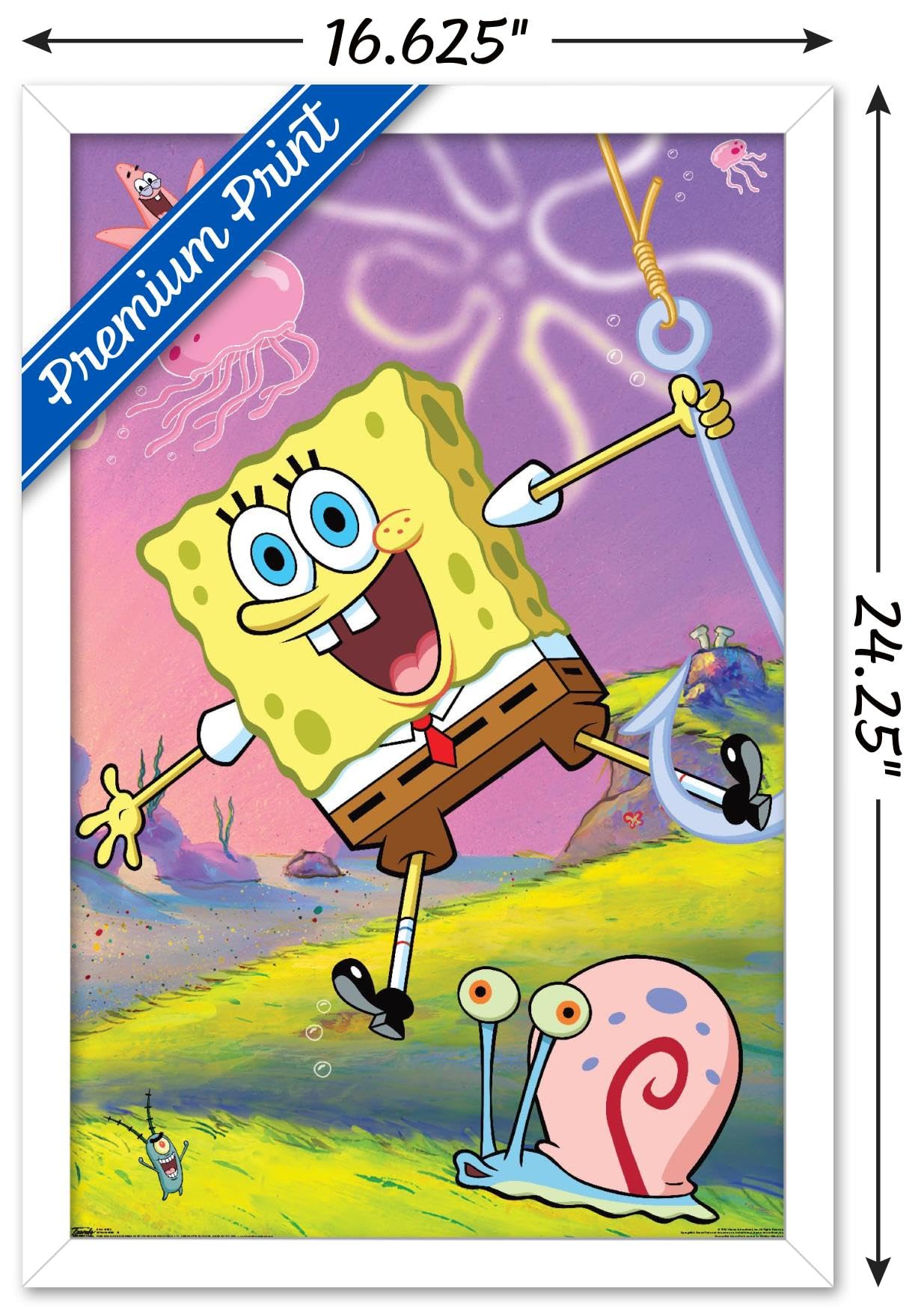 Trends International Nickelodeon SpongeBob SquarePants Wall Poster - 10-Pack, 14.725
