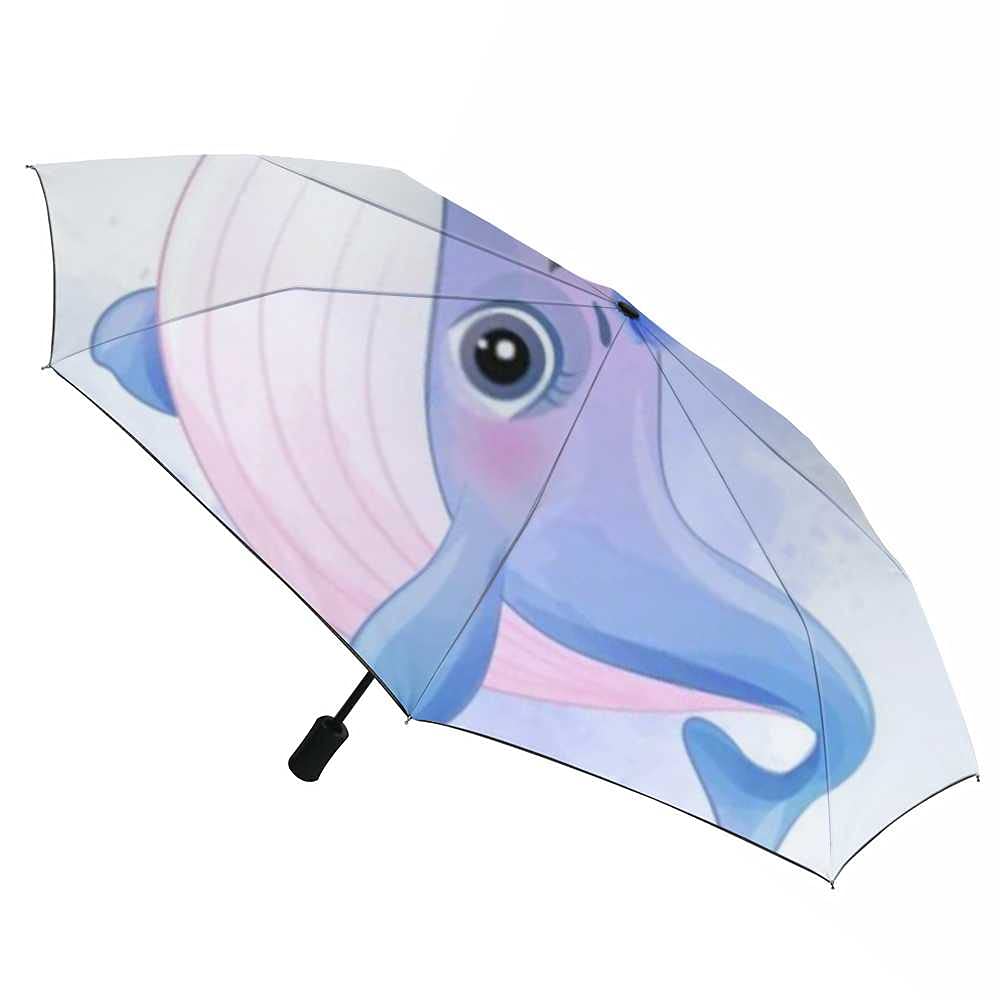 Windproof Travel Umbrella - Compact Folding Rain Umbrella with Automatic Open/Close for Men & Women - Perfect for Golf, Commuting & Outdoor Activities