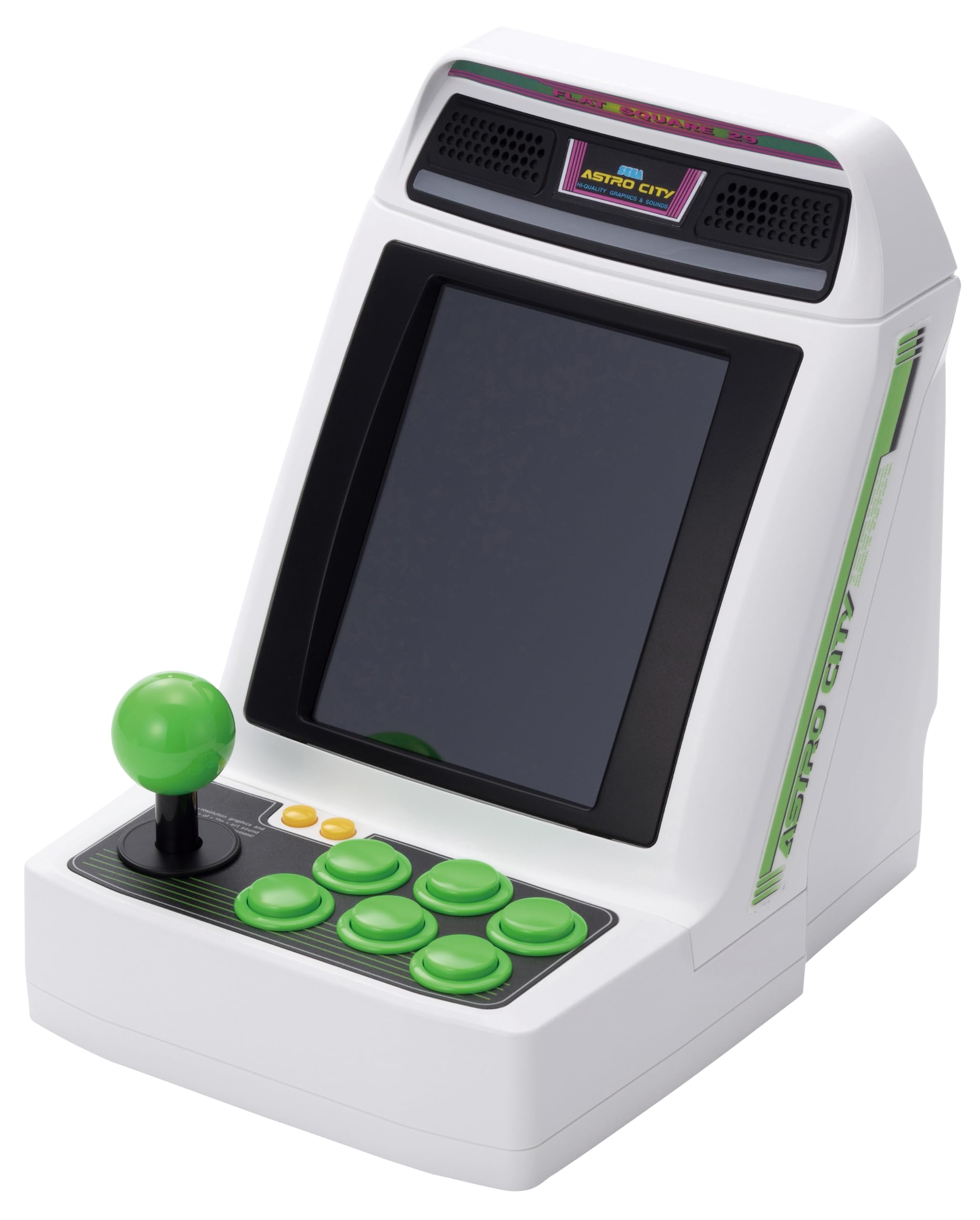 SEGA Astro City Mini Arcade Machine - White Retro Gaming Console | Perfect for Home Entertainment & Game Room Decor