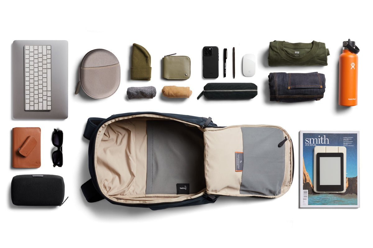 Bellroy Transit Workpack 20L Second Edition - Premium Water-Resistant Laptop Backpack for Work & Travel - Perfect for Commuting, Business Trips & Daily Office Use