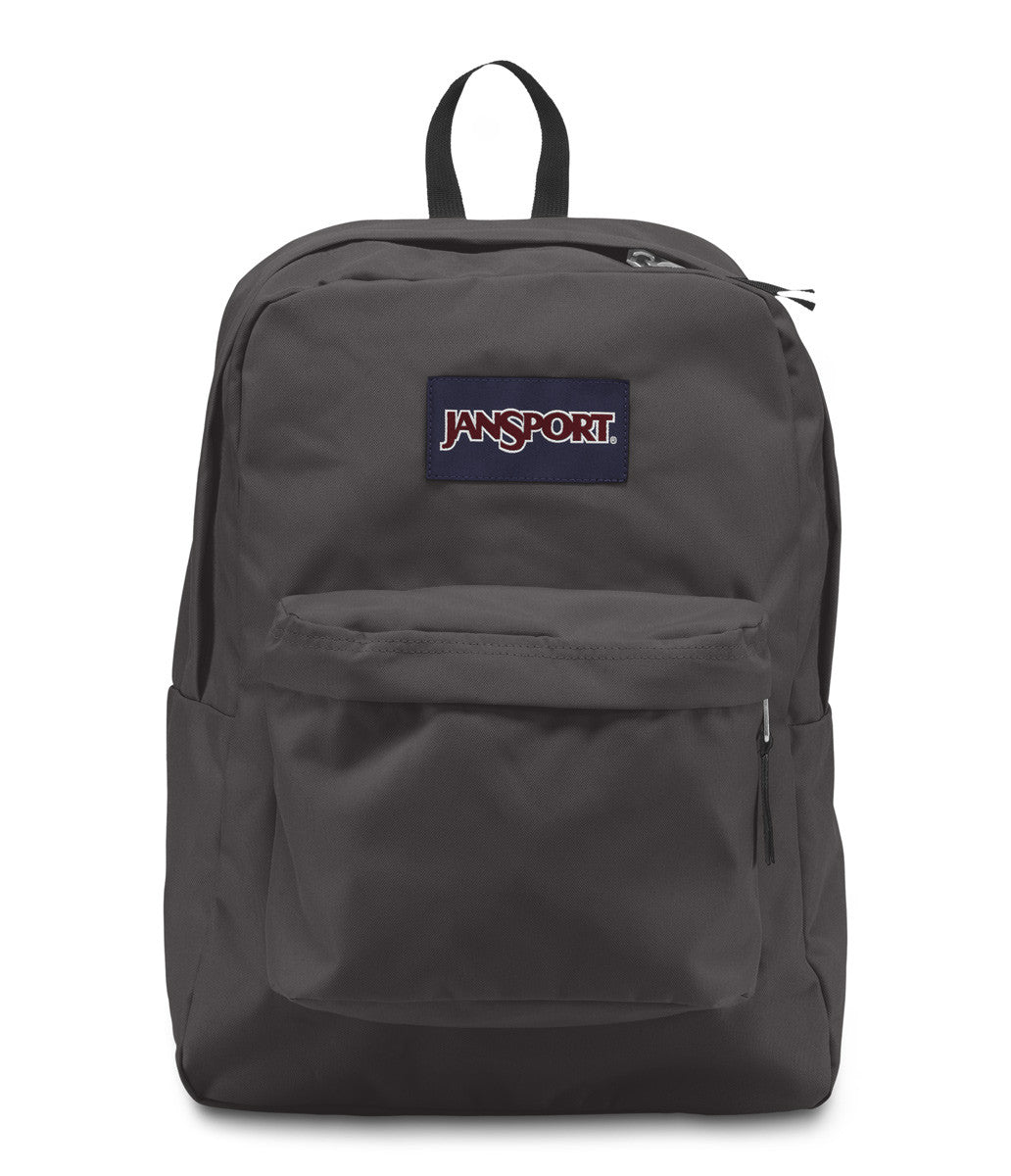 JANSPORT Superbreak Backpack - Lightweight Laptop School Backpack for Men & Women, Durable Forge Grey - Perfect for College, Travel & Everyday Use
