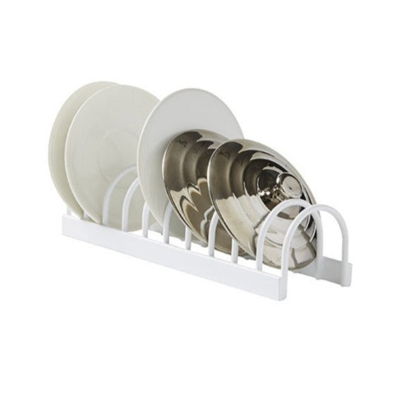 Sturdy Lids Holder for Pots and Pans - Organize Your Kitchen with Durable Pot Lid Organizer - Perfect for Cabinet, Drawer, or Countertop Storage
