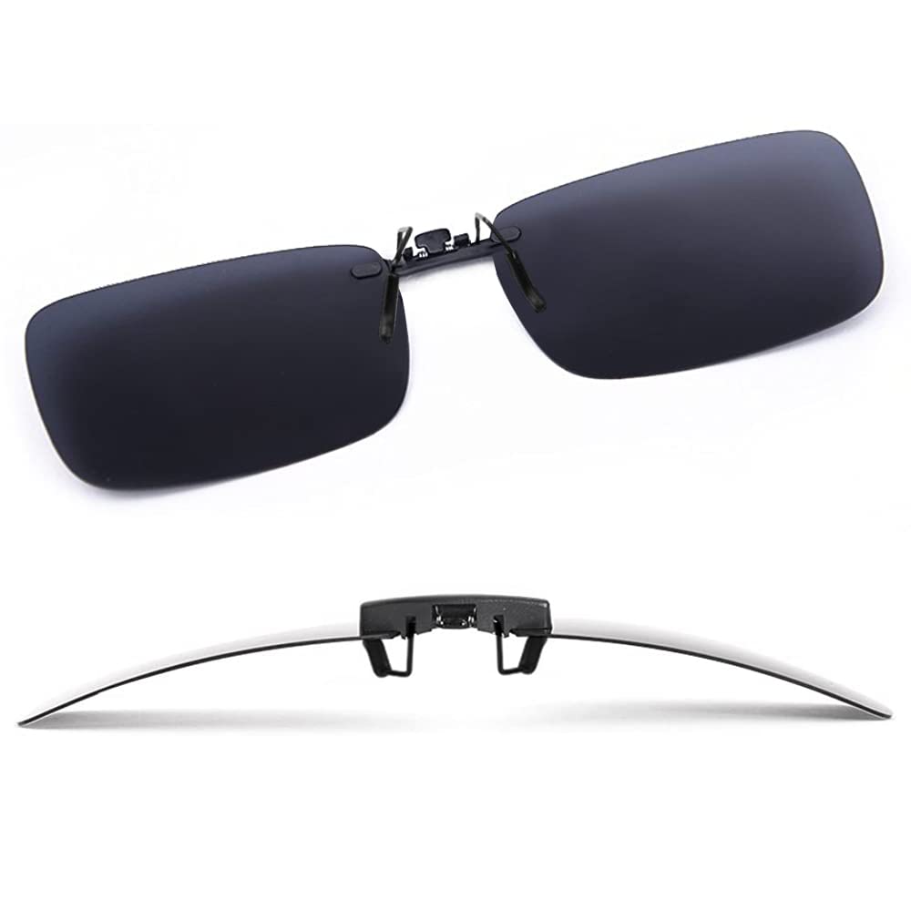 Polarized Clip-On Sunglasses for Women & Men – UV400 Protection for Driving, Fishing & Outdoor Activities – Lightweight & Durable Sunglass Clips for Car Visor & Sports
