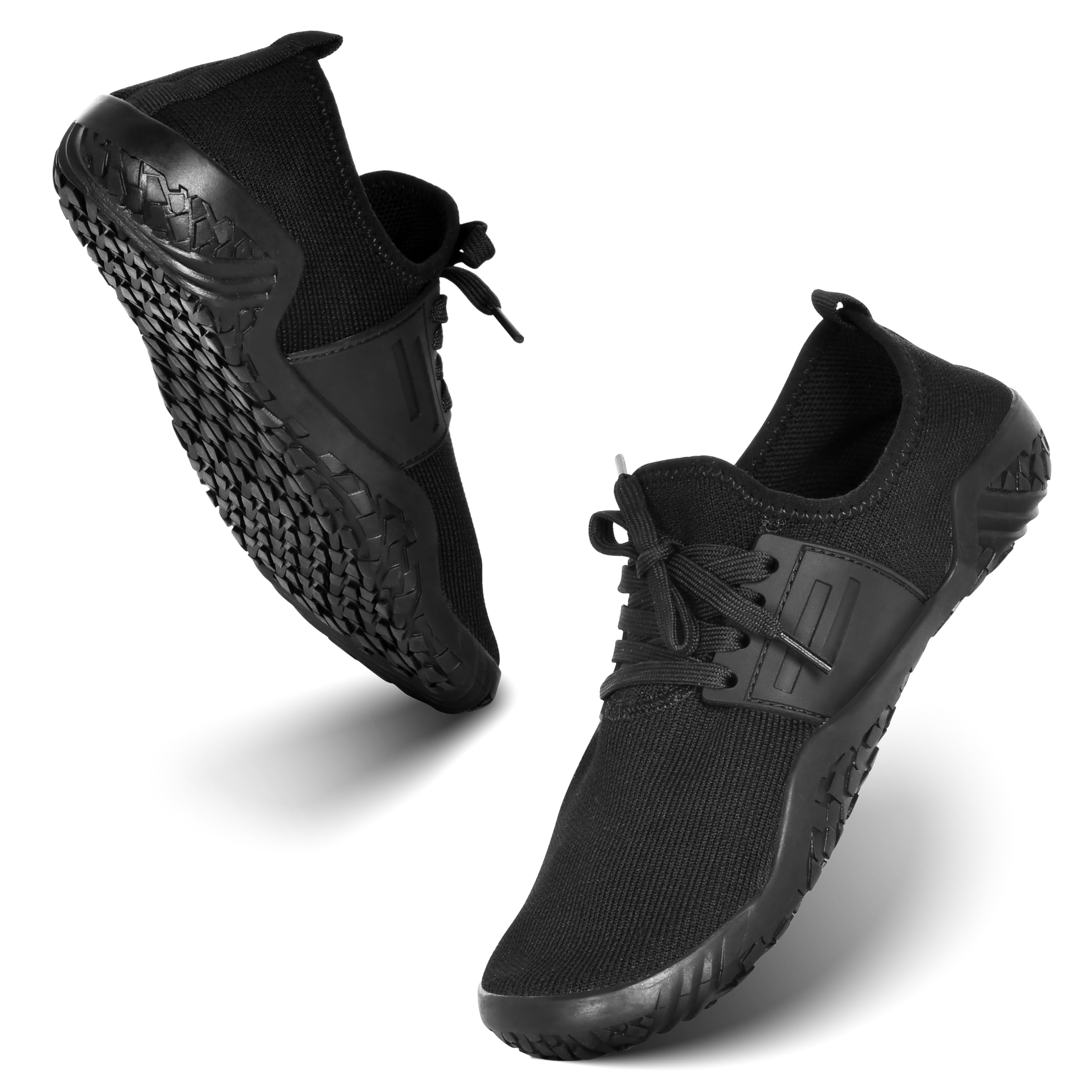Barefoot Weightlifting Shoes for Men & Women - Minimalist Deadlift & Workout Shoes for CrossFit, Squatting & Boxing | Non-Slip Flat Sneakers for Gym Training & Fitness