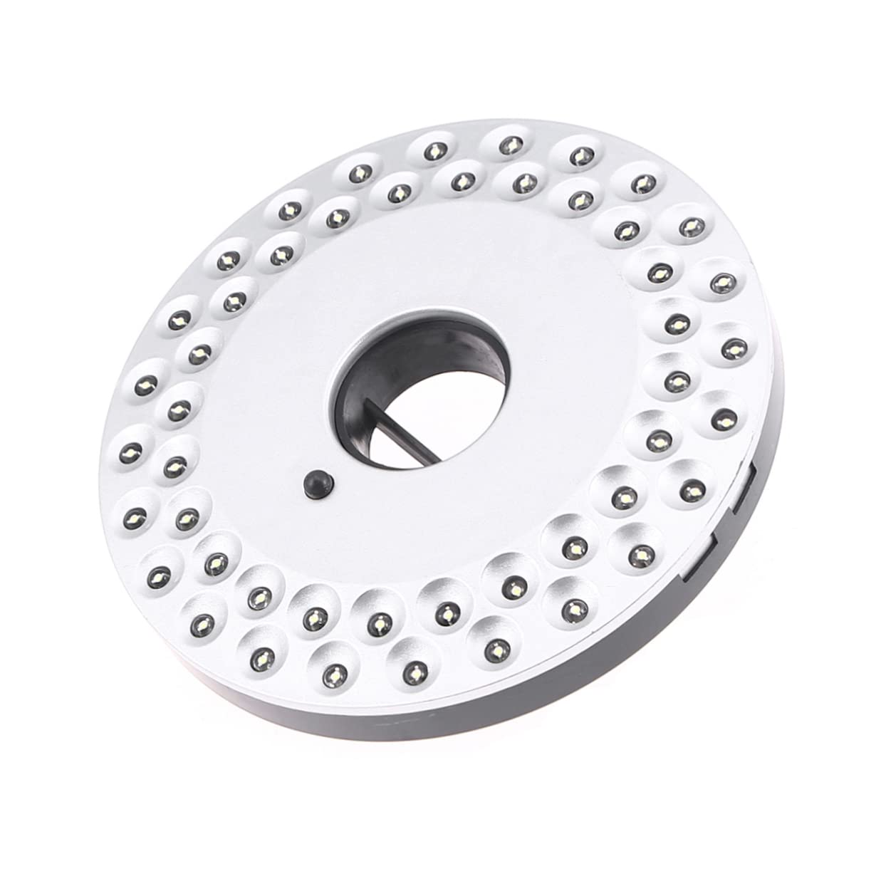 48 LED Camping Tent Light - Waterproof Outdoor Umbrella Pole Light with Hanging Hook, Portable Round Disc Lantern for Camping, Patio, Garden, Backyard & Picnic - Perfect for Nighttime Illumination and Outdoor Activities