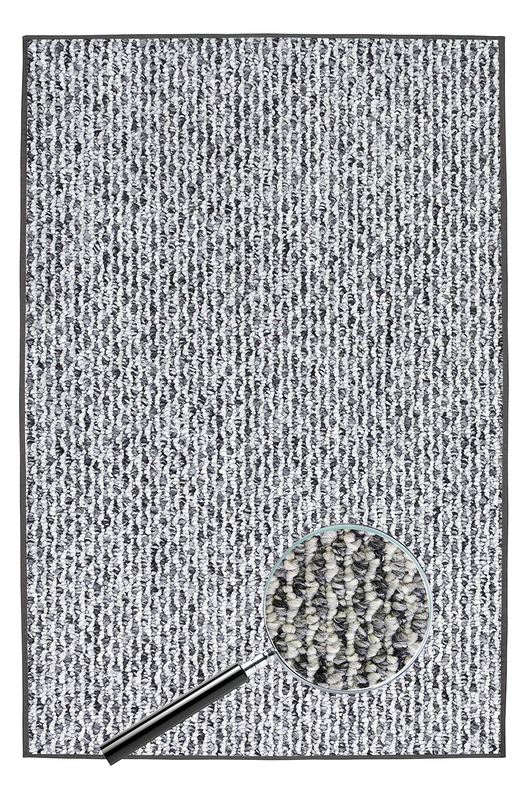 Eclipse Berber Style Area Rug 9'x10' - 20.5oz Durable Tight Weave Carpet for Living Room, Bedroom & Hallway | Starlight Collection Custom Rugs, Mats & Runners | Eco-Friendly Home Decor