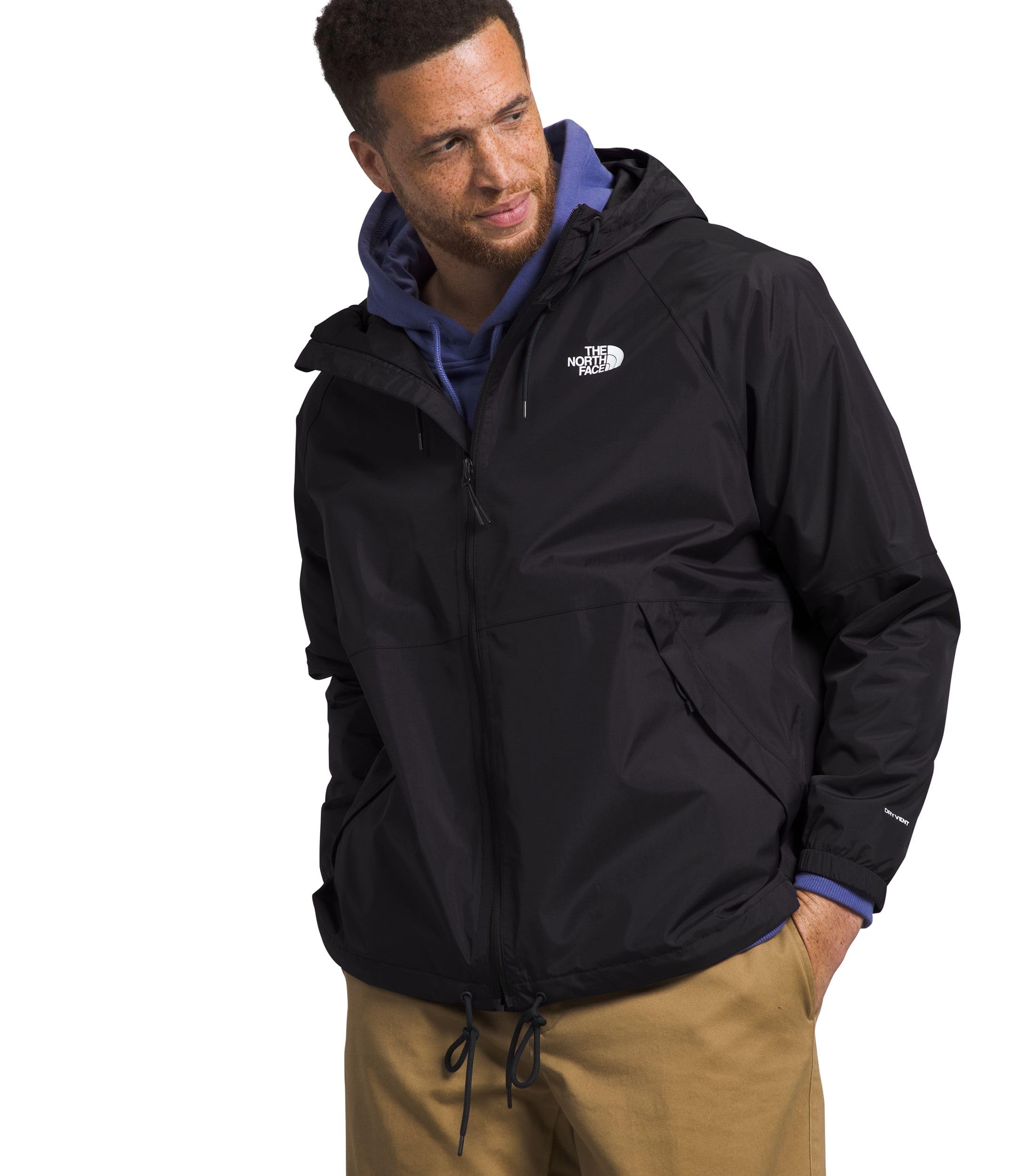 The North Face Antora Rain Hoodie for Men - Waterproof & Breathable Jacket for Hiking, Camping & Outdoor Adventures