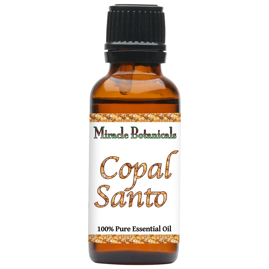 Premium Copal Santo Essential Oil (Bursera Copallifera) - 100% Pure Mexican Frankincense for Aromatherapy, Meditation & Spiritual Cleansing - Natural Stress Relief & Home Fragrance Solution