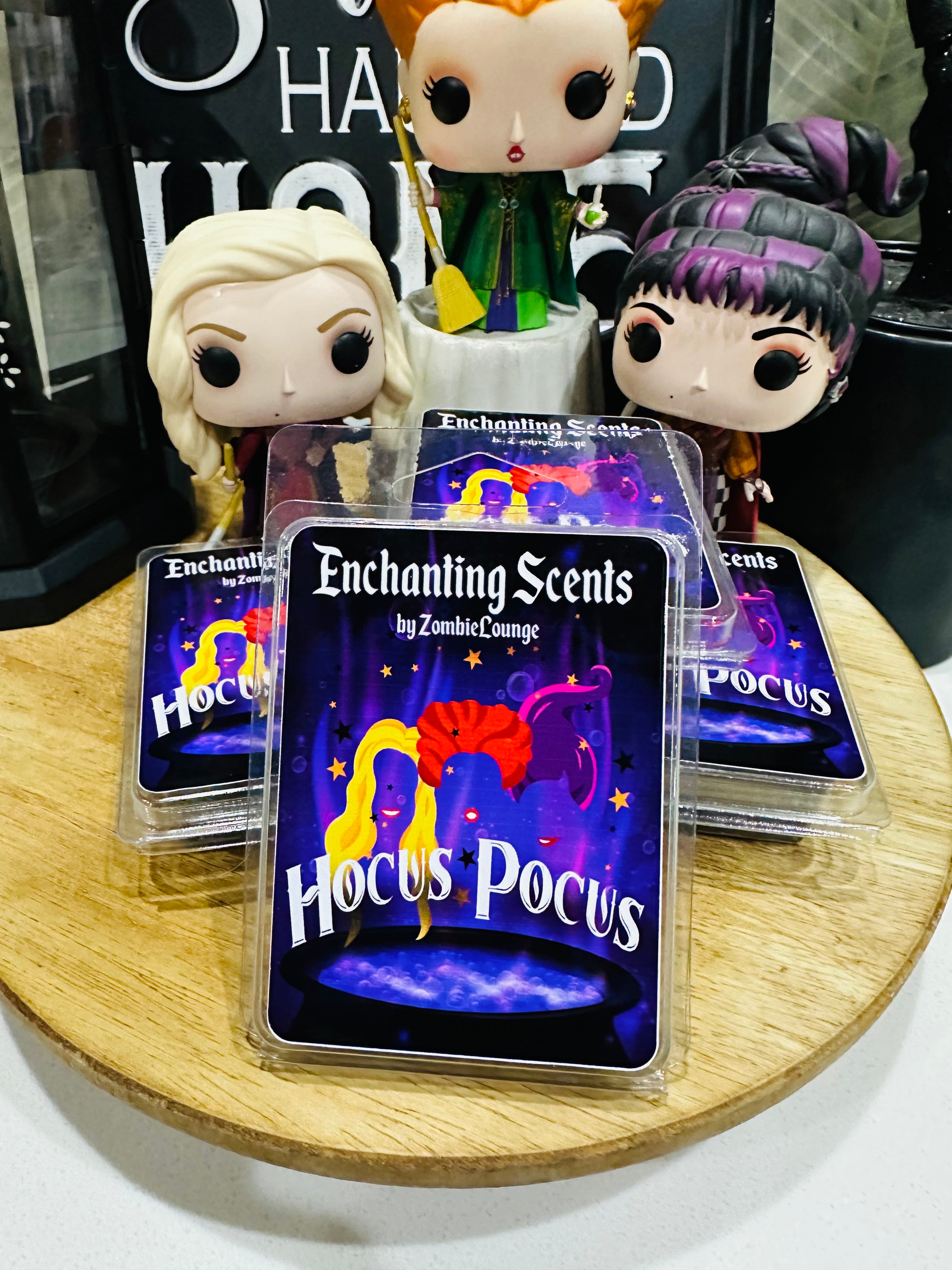 Hocus Pocus Wax Melts - Premium Scented Wax Cubes for Warmers, Home Fragrance & Aromatherapy - Perfect for Halloween, Fall Decor & Cozy Evenings