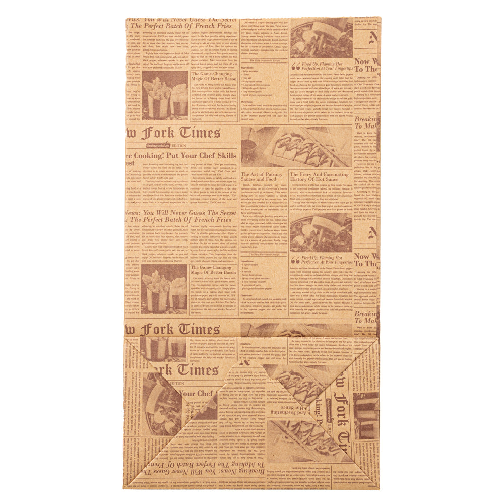 Eco-Friendly Kraft Paper Bags 6lb - 6x3.5x10.75 Inches - 100 Count Bulk Pack - Perfect for Retail Shopping, Gift Wrapping & Party Favors