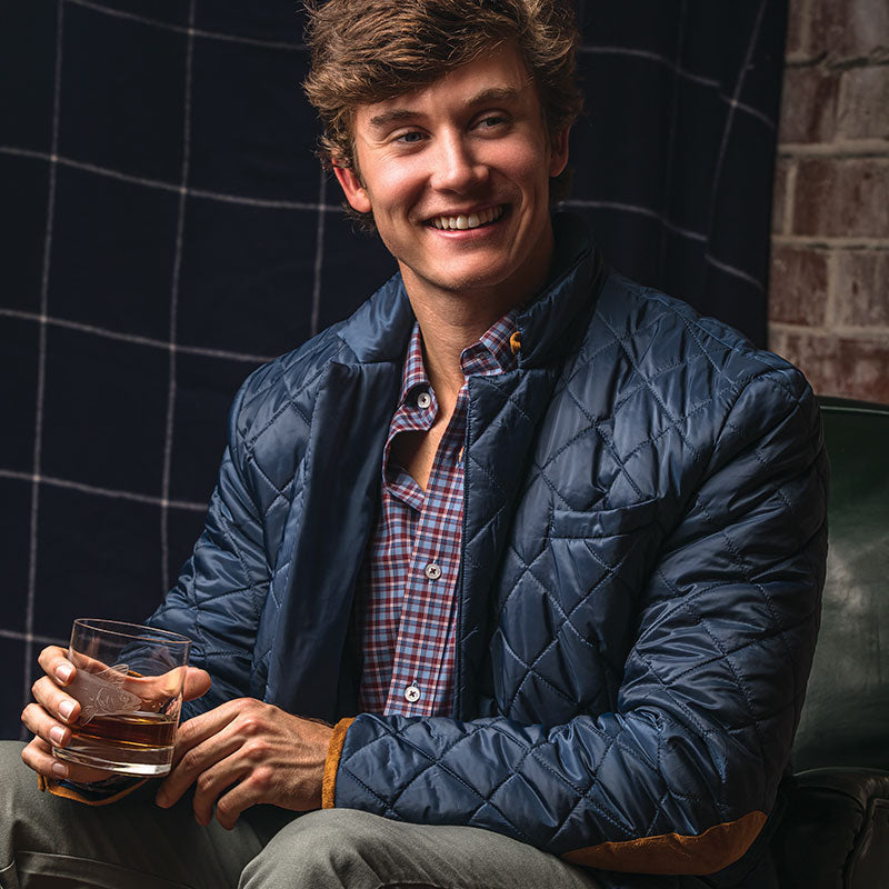 Premium Braswell Blazer for Men - Classic Blue Indigo Color | Business Formal & Casual Office Wear | Perfect for Meetings, Weddings & Professional Events