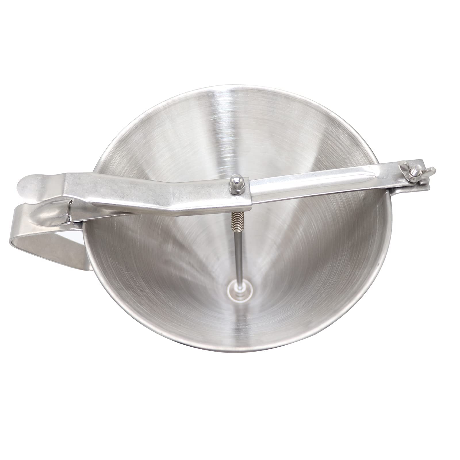 Stainless Steel Confectionery Funnel with Stand & 3 Nozzles - Commercial Grade Cake Decorating Tool for Precise Batter Dispensing - Perfect for Home Kitchen, Cupcake Baking, Pastry Filling & Candy Making