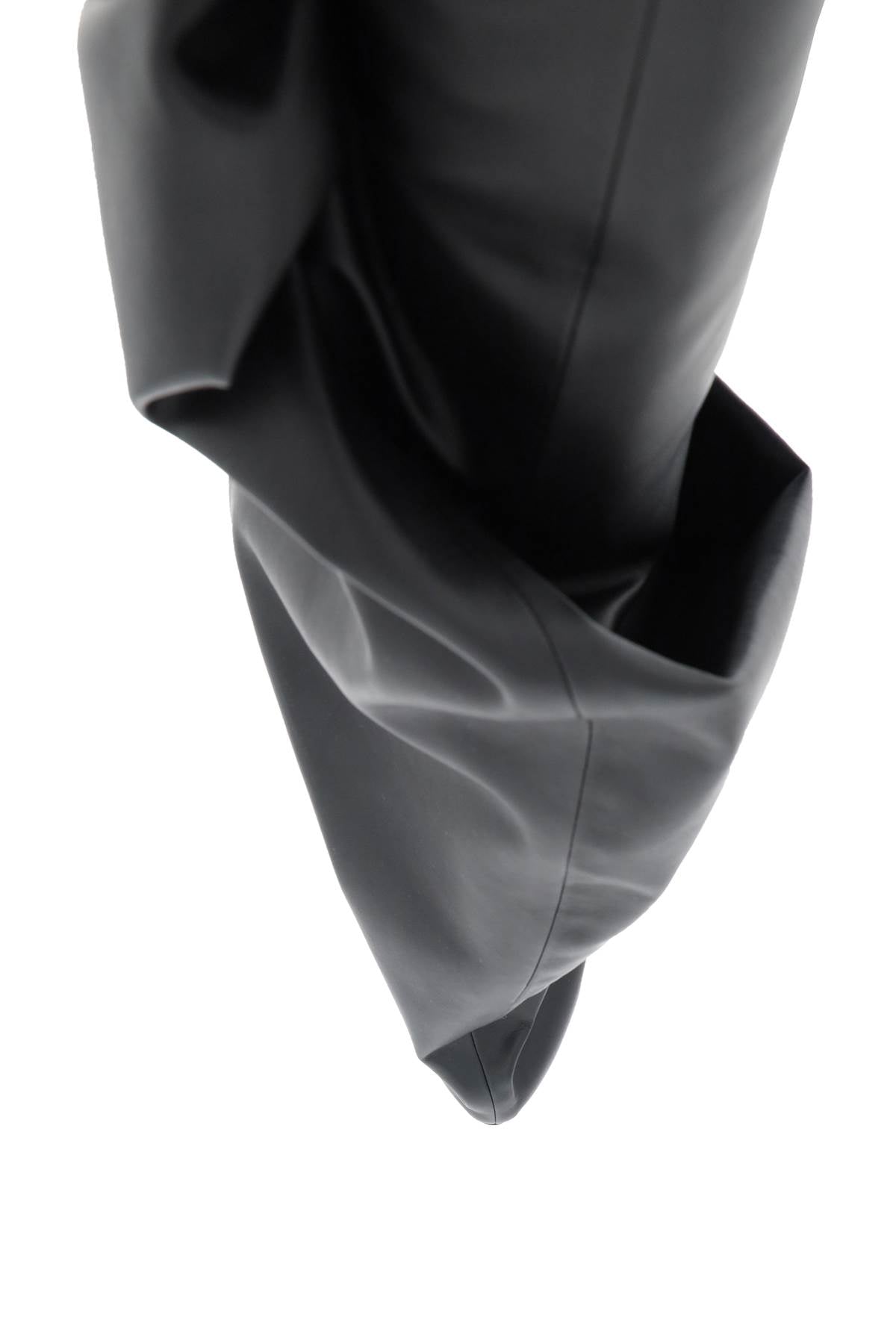 Alexander McQueen Armadillo Boots with Bow - Luxury Designer Shoes for Women | Perfect for Parties, Weddings & Special Occasions