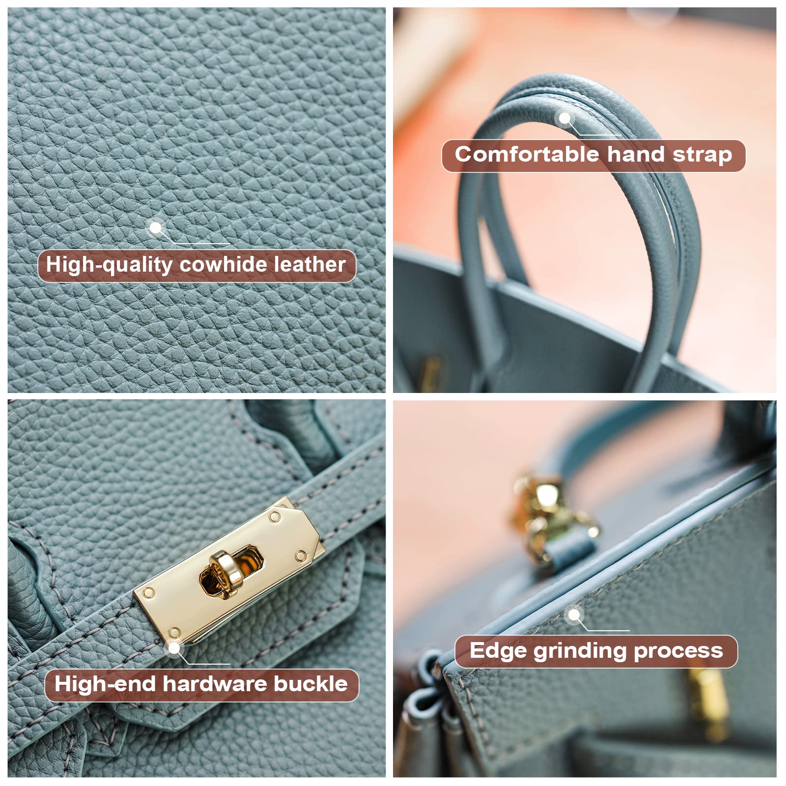 POPSEWING DIY Leather Crossbody Bag Kit for Women & Girls - Designer Handbag Making Set with Sewing Supplies - Perfect Christmas Gift for Girlfriend (Blue) | Crafting, Fashion Accessory, Personalized Present