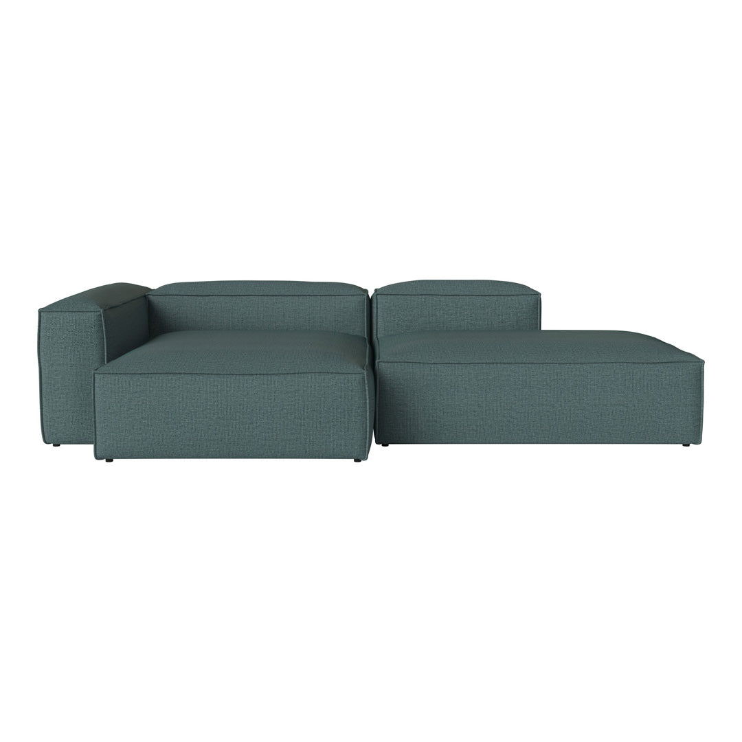 Cosima 2 Seater Sofa with Open End & Chaise - Modern Living Room Furniture for Small Spaces | Perfect for Apartments, Condos and Cozy Home Decor