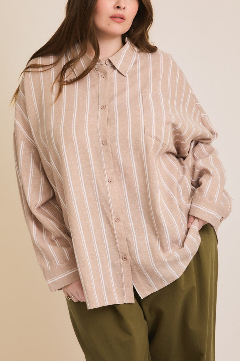 On Top of the World Shirt | Trendy Taupe Graphic Tee for Men & Women | Casual Wear, Street Style, Everyday Outfits