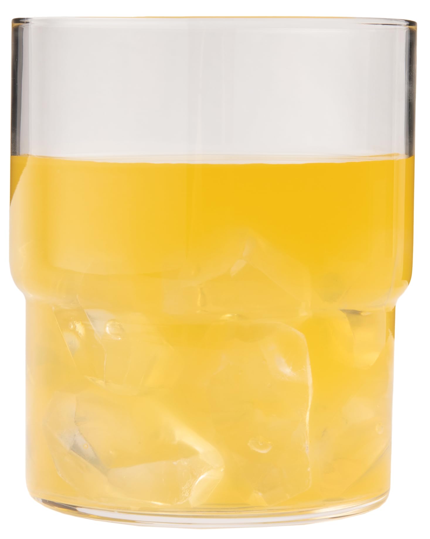 Premium TOYO SASAKI B-21126CS Fino Glass Tumbler Set - 13.4oz (390ml) Dishwasher Safe Japanese Drinking Glasses - Case of 48 - Perfect for Restaurants, Bars, and Home Entertaining