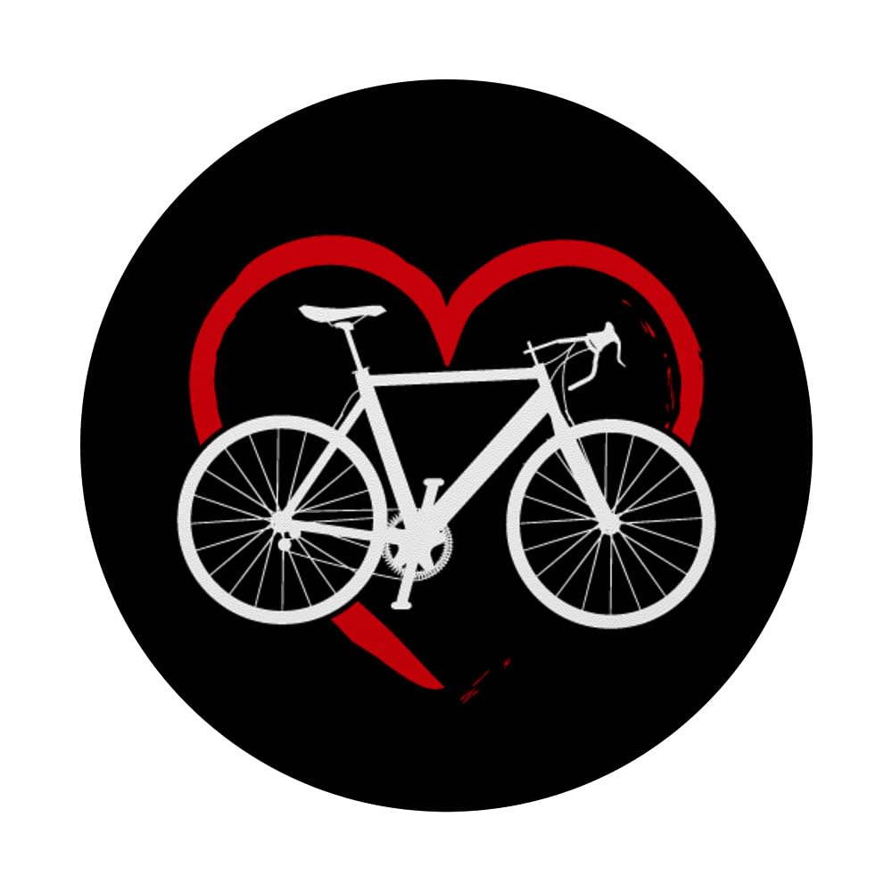 Bicycle Love Cyclist Gift PopSocket - Swappable PopGrip for Phones & Tablets, Perfect for Cycling Enthusiasts & Outdoor Adventures