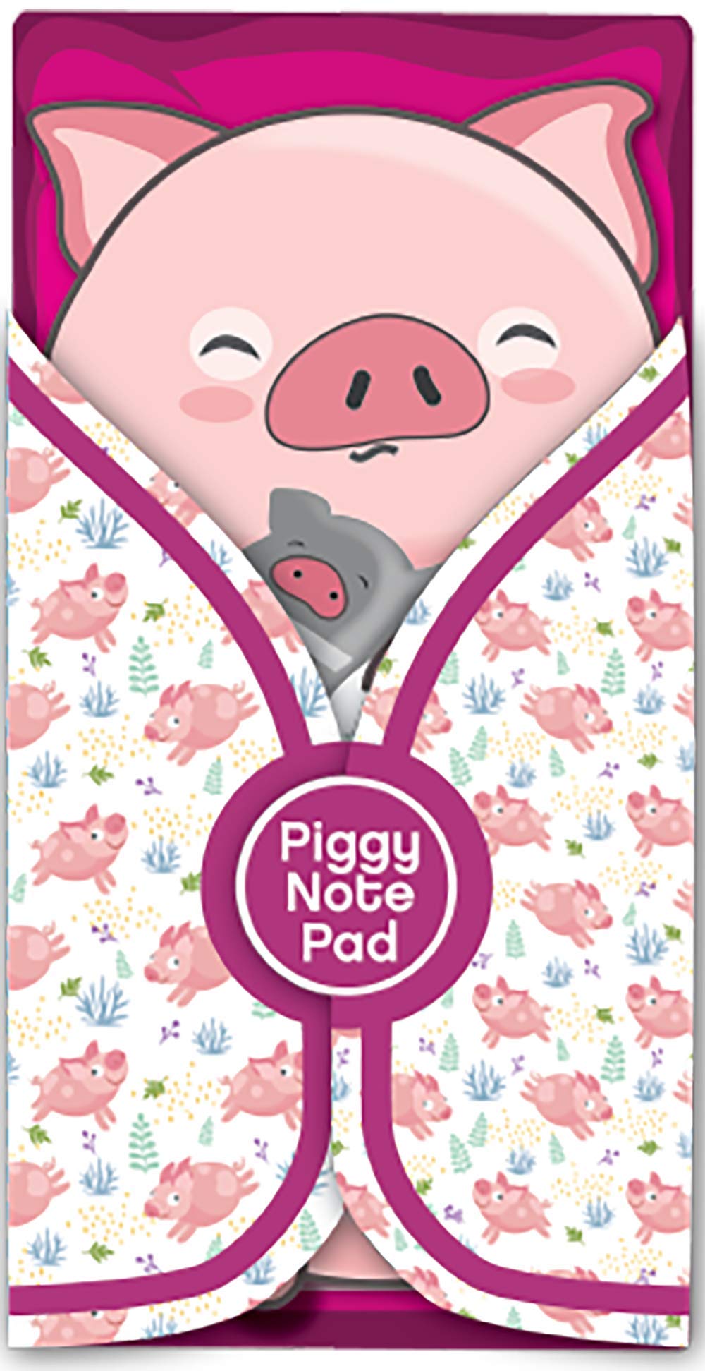 Streamline Piggy Notepad - Random Color Selection | Cute Pig-Shaped Memo Pad for Office, School & Home Organization | Perfect Gift for Students & Professionals