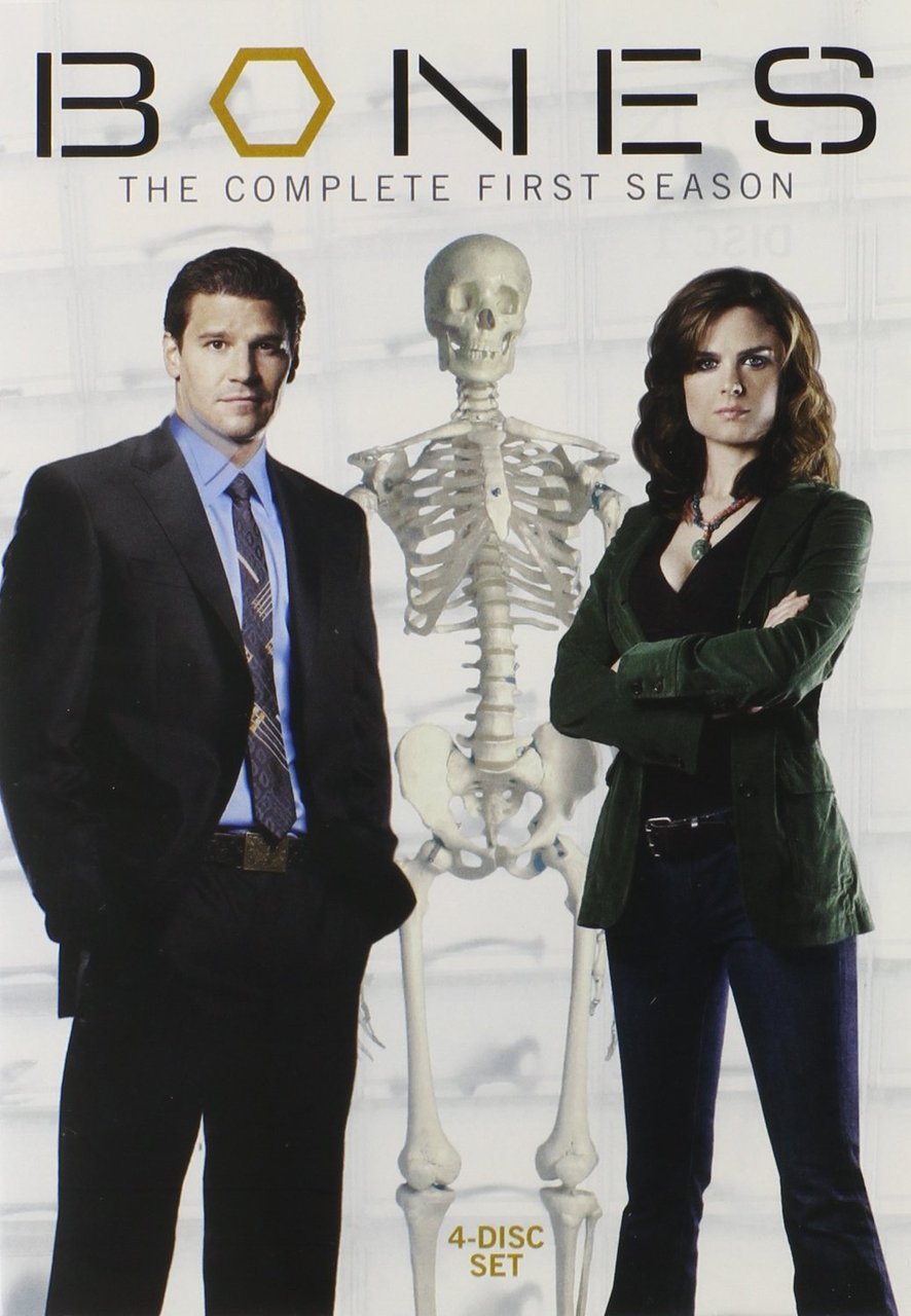 Bones: Season 1 DVD - Complete First Season of the Hit Crime Drama Series | Perfect for Crime Show Fans & TV Series Collectors | Great for Binge-Watching and Gift Giving