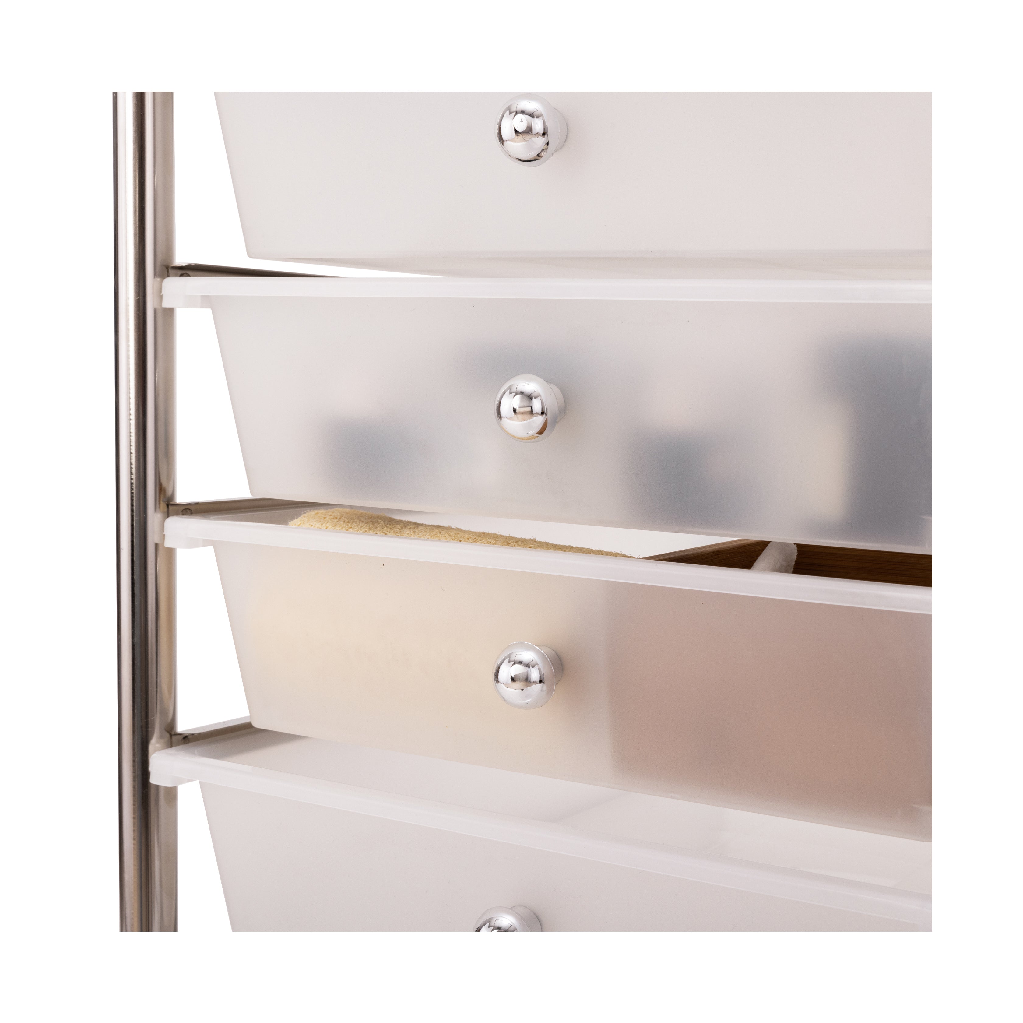 10-Drawer Rolling Organizer Cart - Portable Storage Solution for Home, Office & Craft Room - Perfect for Organizing Makeup, Office Supplies & DIY Crafts